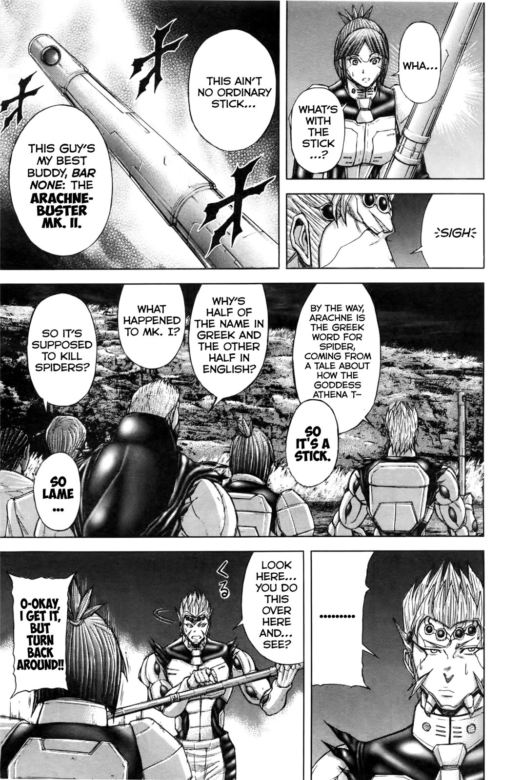 Terra Formars Chapter 40 page 5 - Chapter 40: ON THE CLOUD Skanda Atop the Clouds