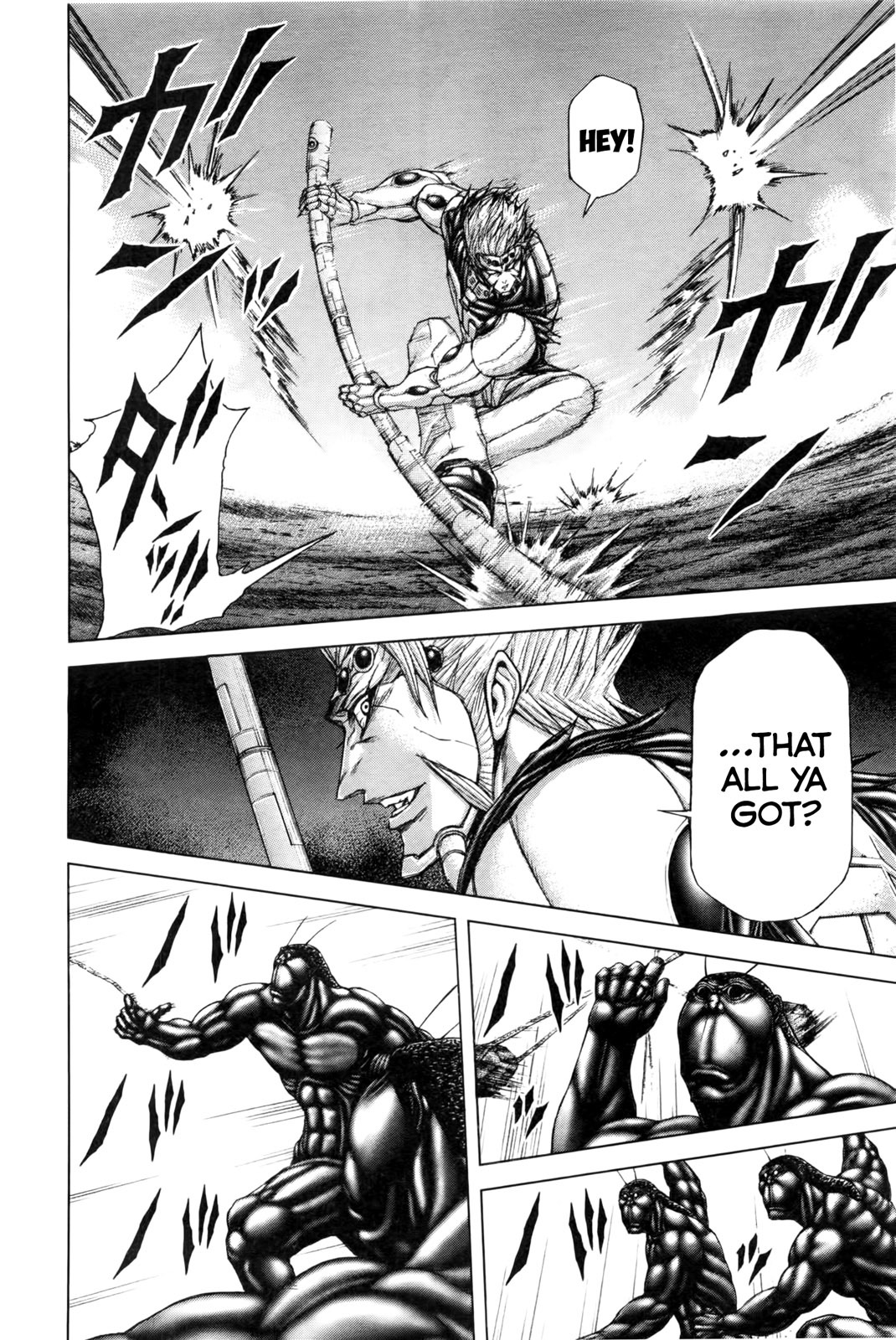 Terra Formars Chapter 40 page 6 - Chapter 40: ON THE CLOUD Skanda Atop the Clouds