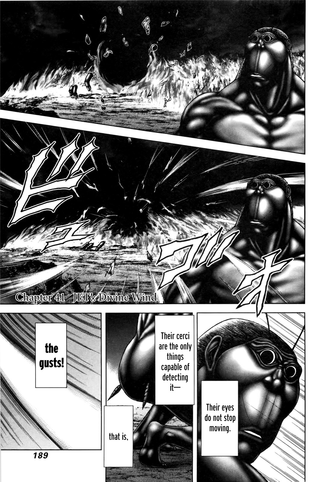 Terra Formars Chapter 41 page 1 - Chapter 41: JET Divine Wind