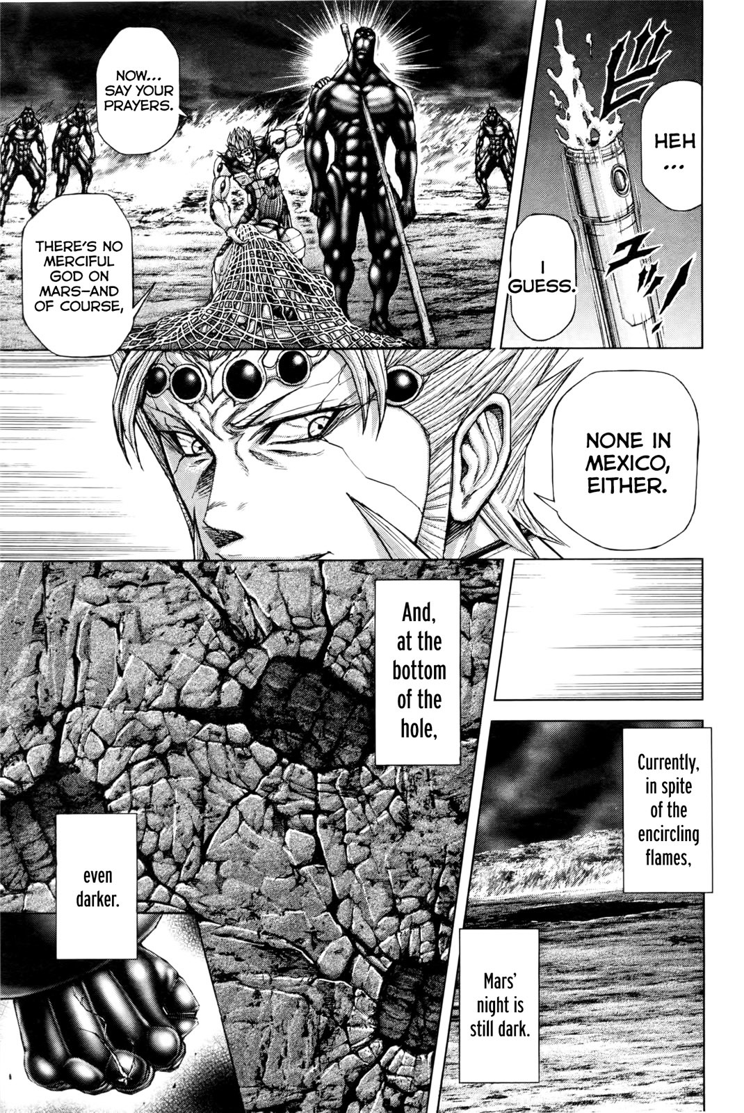 Terra Formars Chapter 41 page 14 - Chapter 41: JET Divine Wind