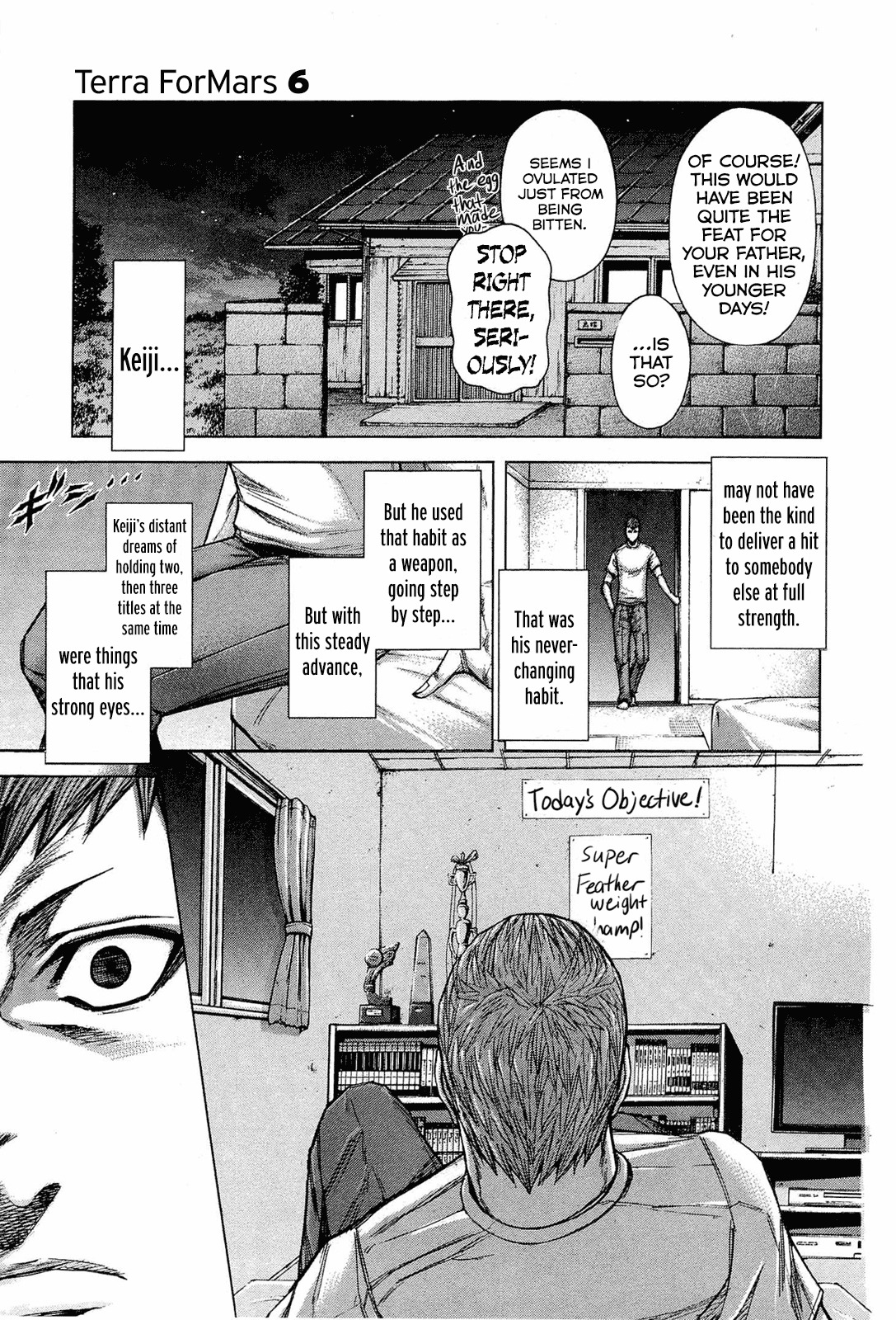 Terra Formars Chapter 42 page 12 - Chapter 42: WORKING MAN Keiji Onizuka