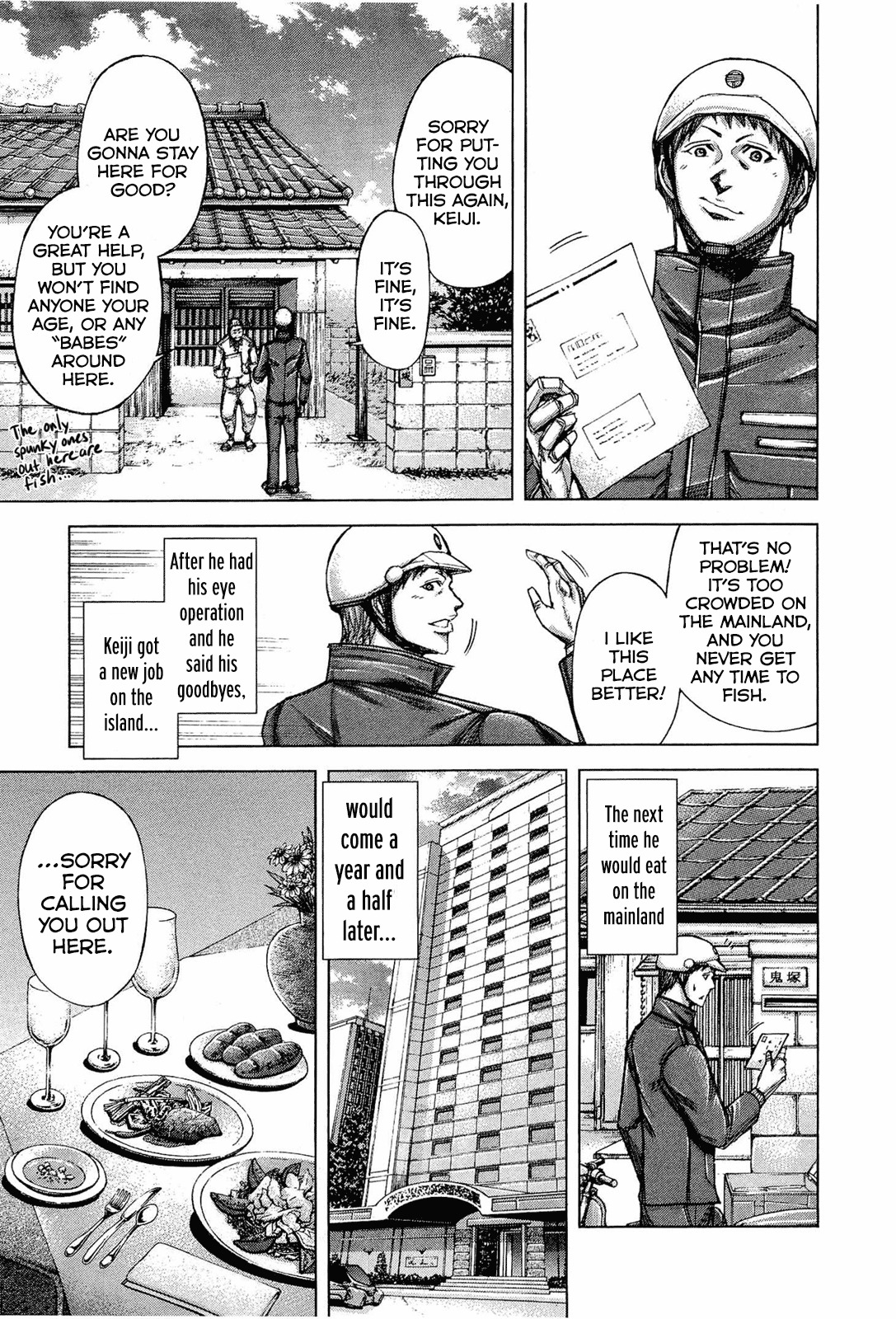 Terra Formars Chapter 42 page 14 - Chapter 42: WORKING MAN Keiji Onizuka