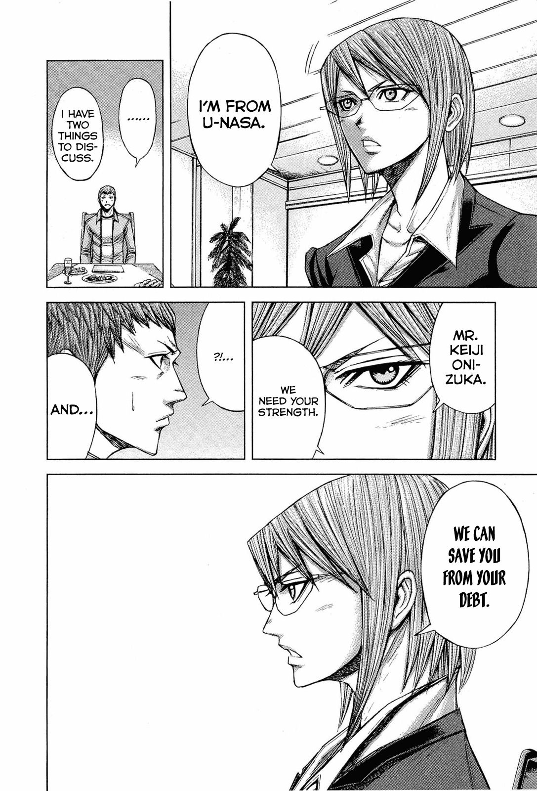 Terra Formars Chapter 42 page 15 - Chapter 42: WORKING MAN Keiji Onizuka