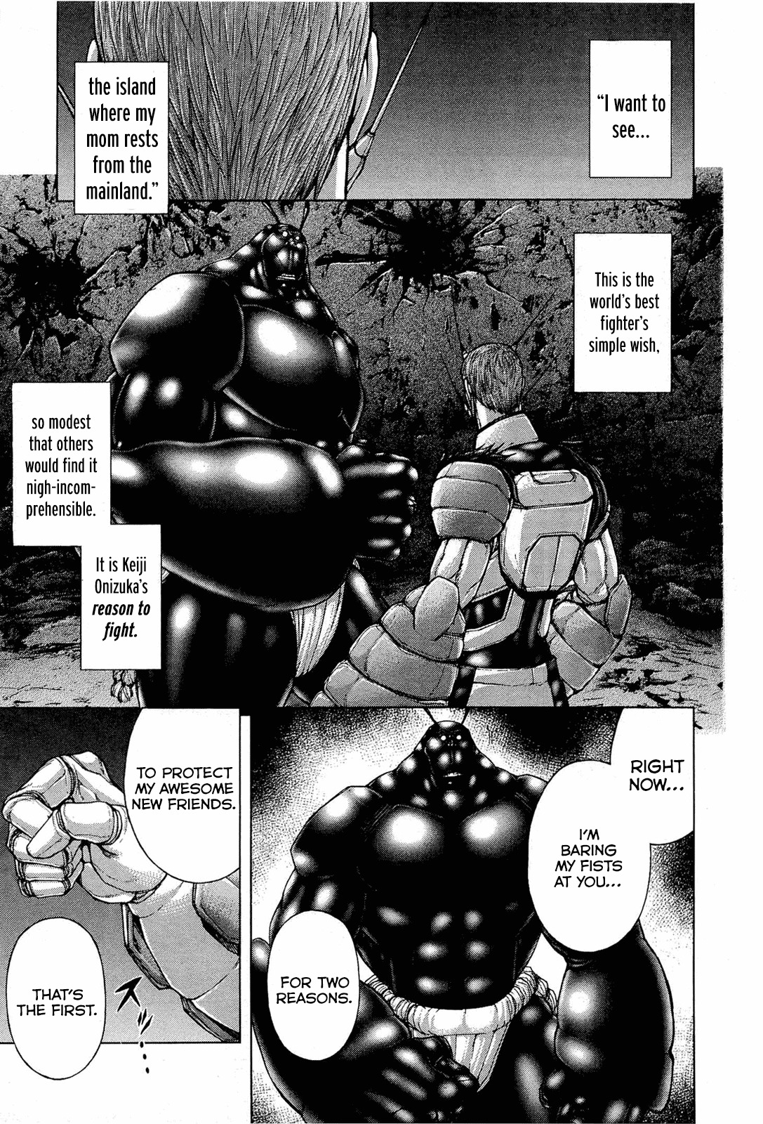 Terra Formars Chapter 43 page 5 - Chapter 43: BLUE EYES Burning Eyes