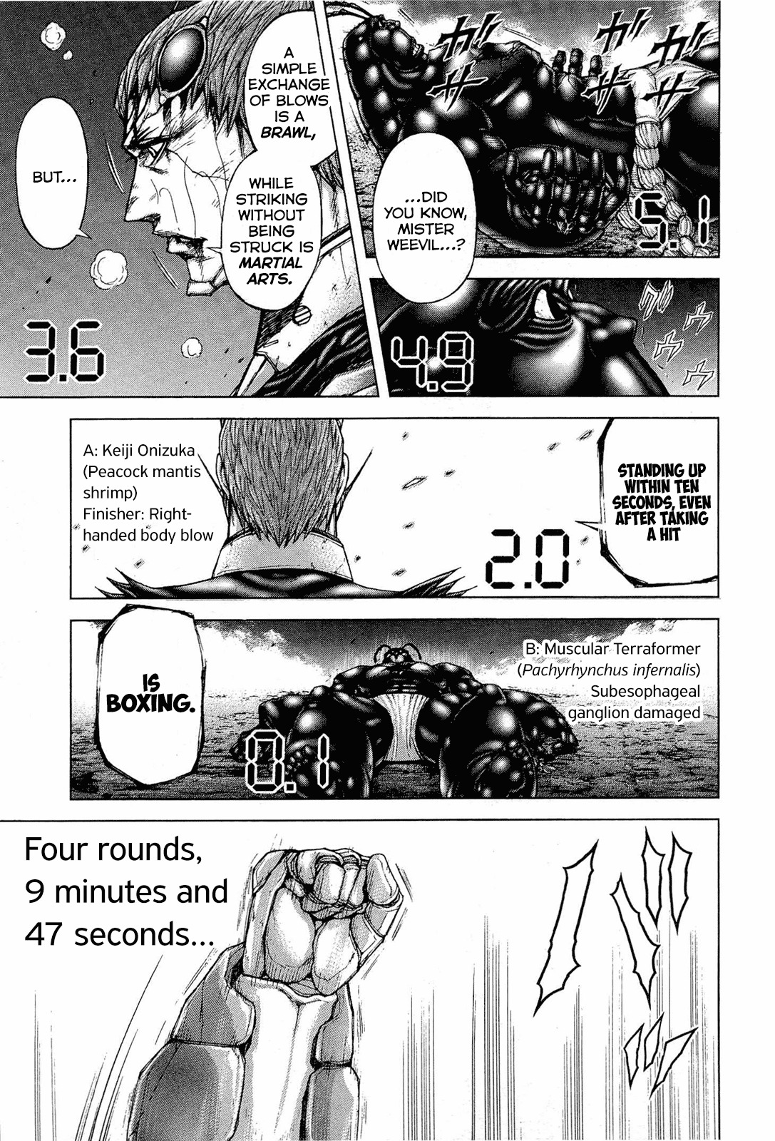 Terra Formars Chapter 44 page 21 - Chapter 44: BOXER