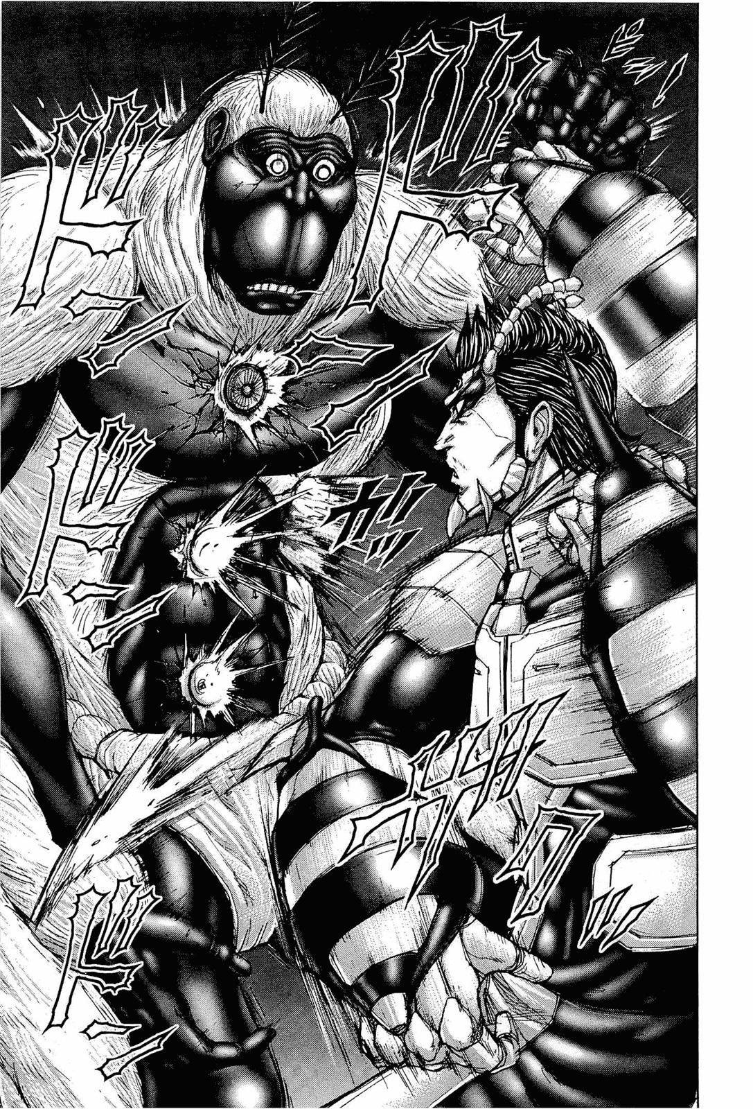 Terra Formars Chapter 45 page 10 - Chapter 45: YELLOW JACKET ARMS BUG Japanese-Born GIant Hornet