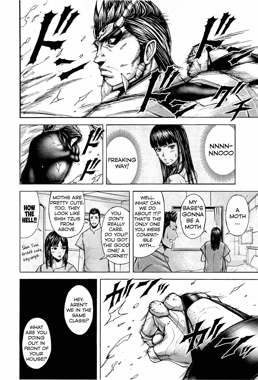 Terra Formars Chapter 45 page 11 - Chapter 45: YELLOW JACKET ARMS BUG Japanese-Born GIant Hornet