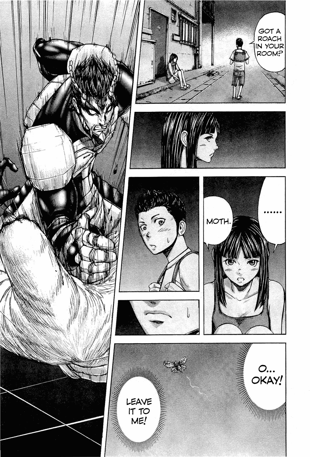 Terra Formars Chapter 45 page 12 - Chapter 45: YELLOW JACKET ARMS BUG Japanese-Born GIant Hornet