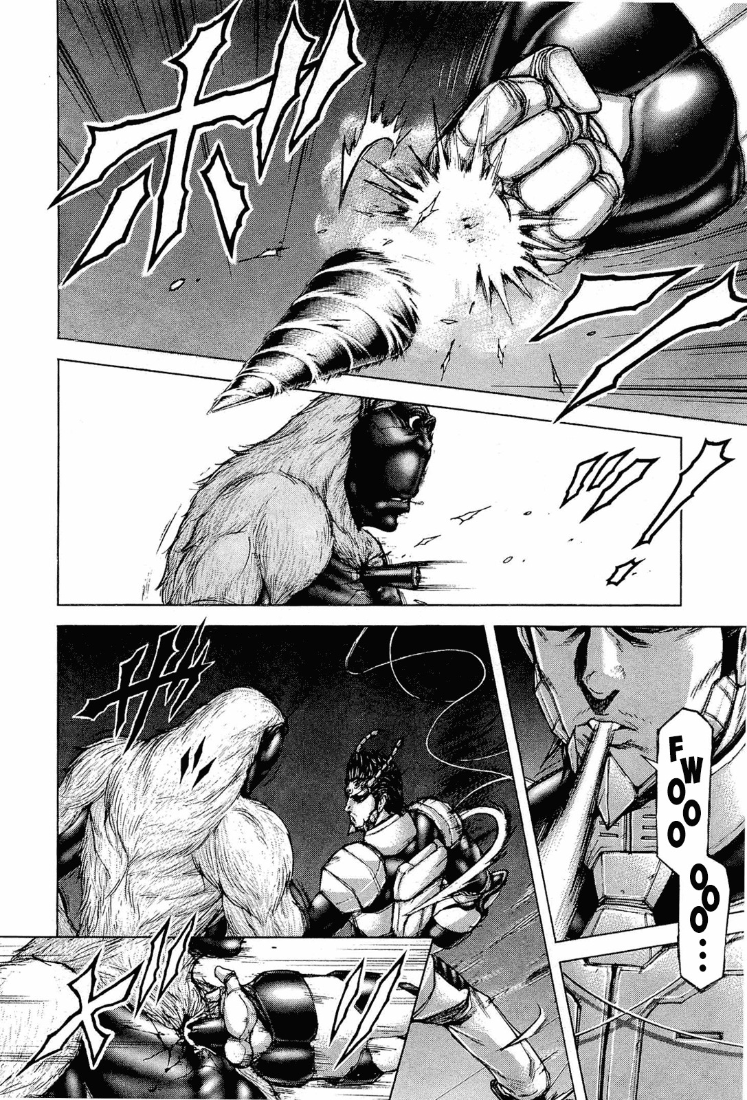 Terra Formars Chapter 45 page 9 - Chapter 45: YELLOW JACKET ARMS BUG Japanese-Born GIant Hornet