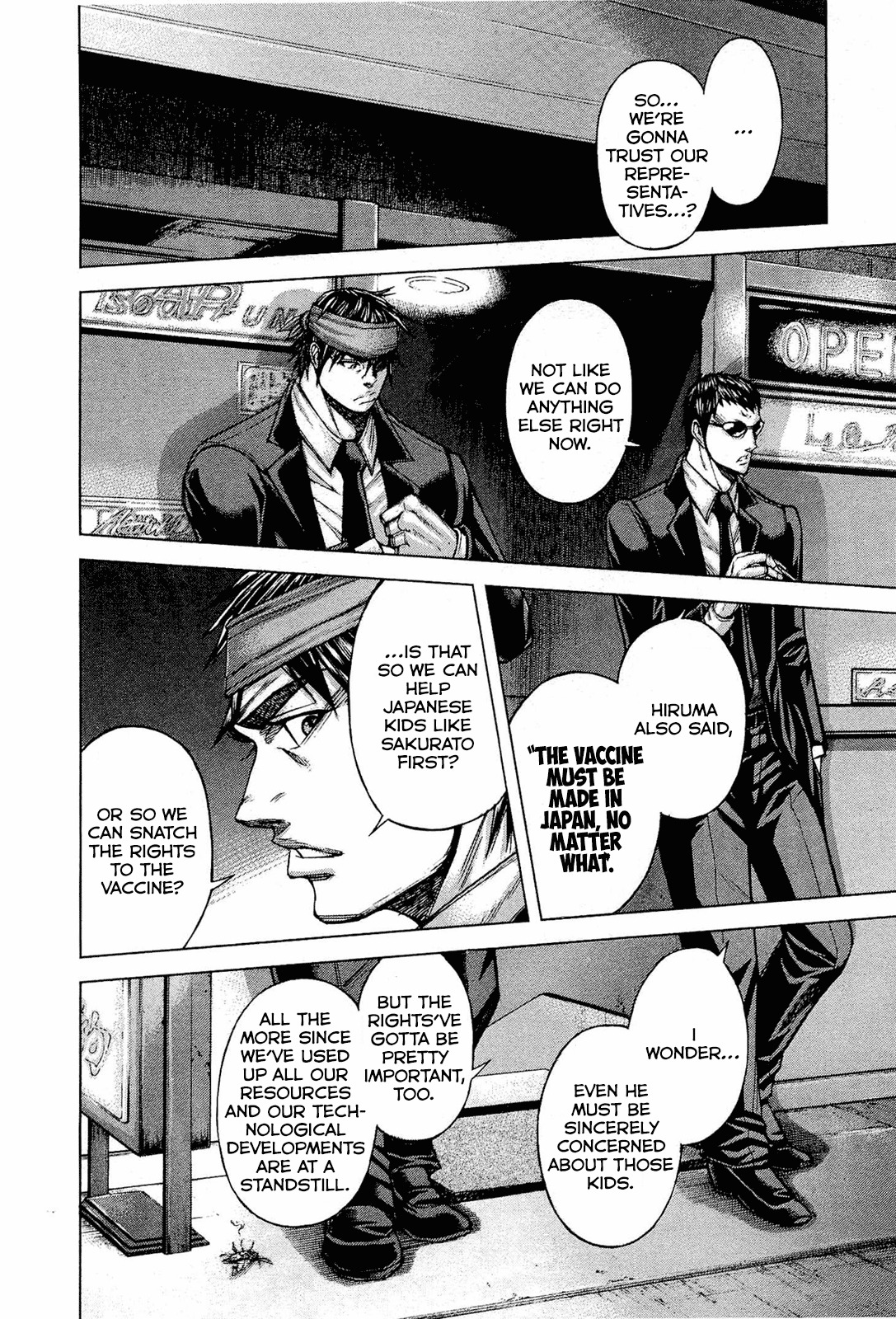 Terra Formars Chapter 46 page 10 - Chapter 46: DRAGON FLAME Fire and Stars