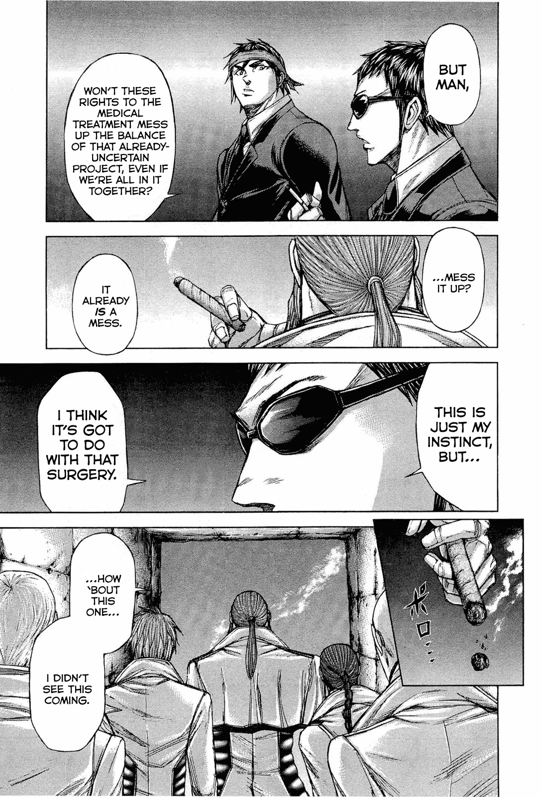 Terra Formars Chapter 46 page 11 - Chapter 46: DRAGON FLAME Fire and Stars