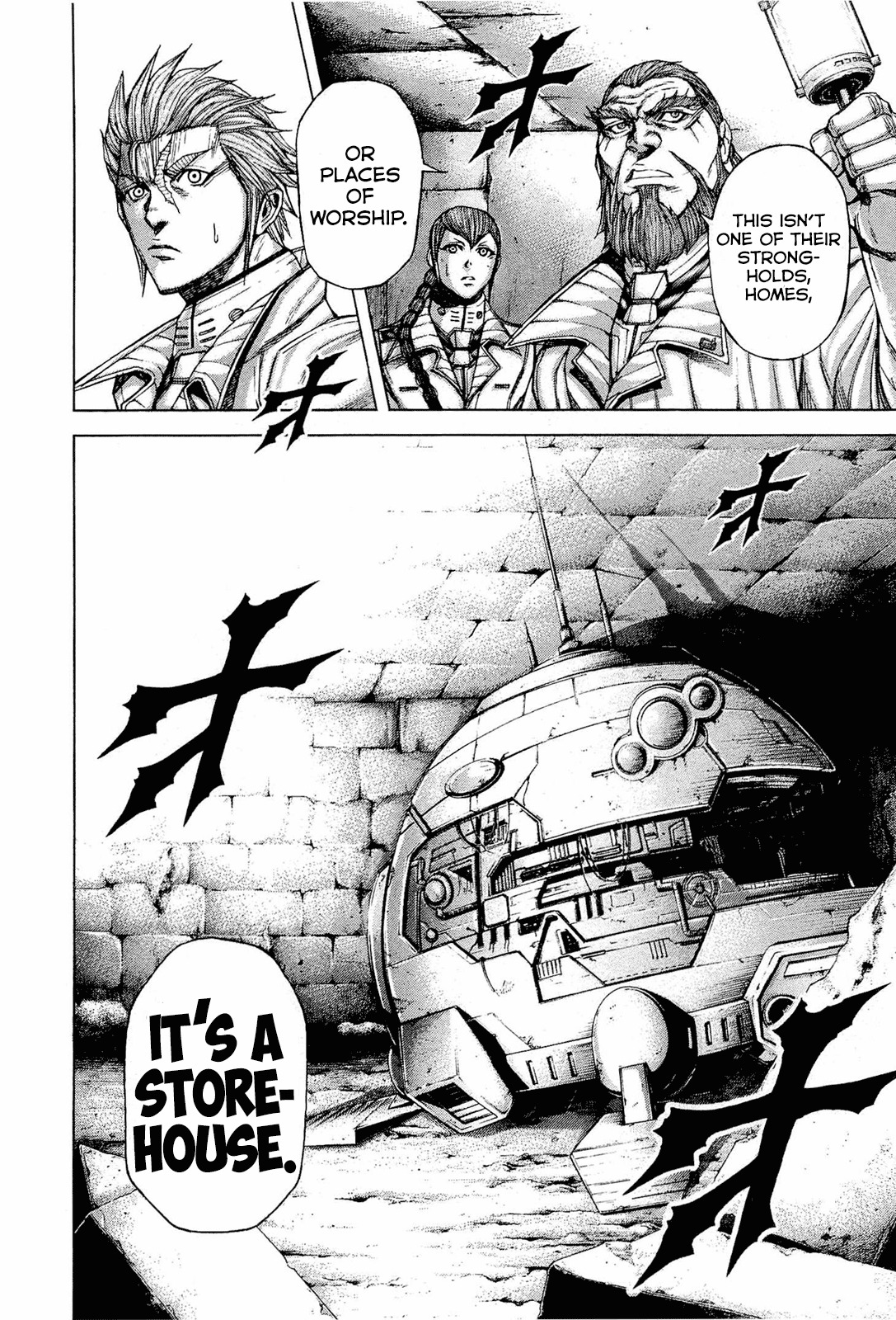 Terra Formars Chapter 46 page 13 - Chapter 46: DRAGON FLAME Fire and Stars