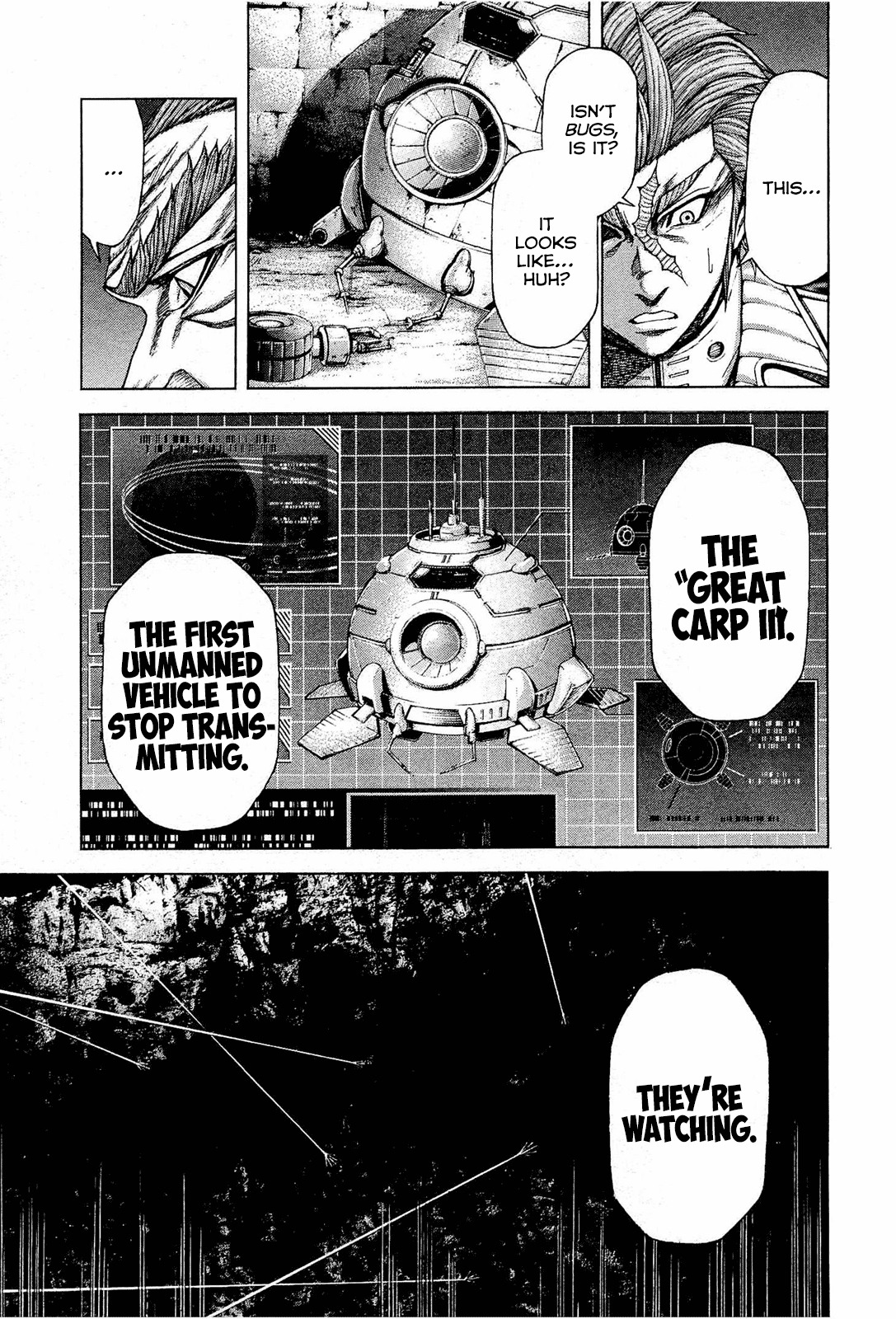 Terra Formars Chapter 46 page 14 - Chapter 46: DRAGON FLAME Fire and Stars