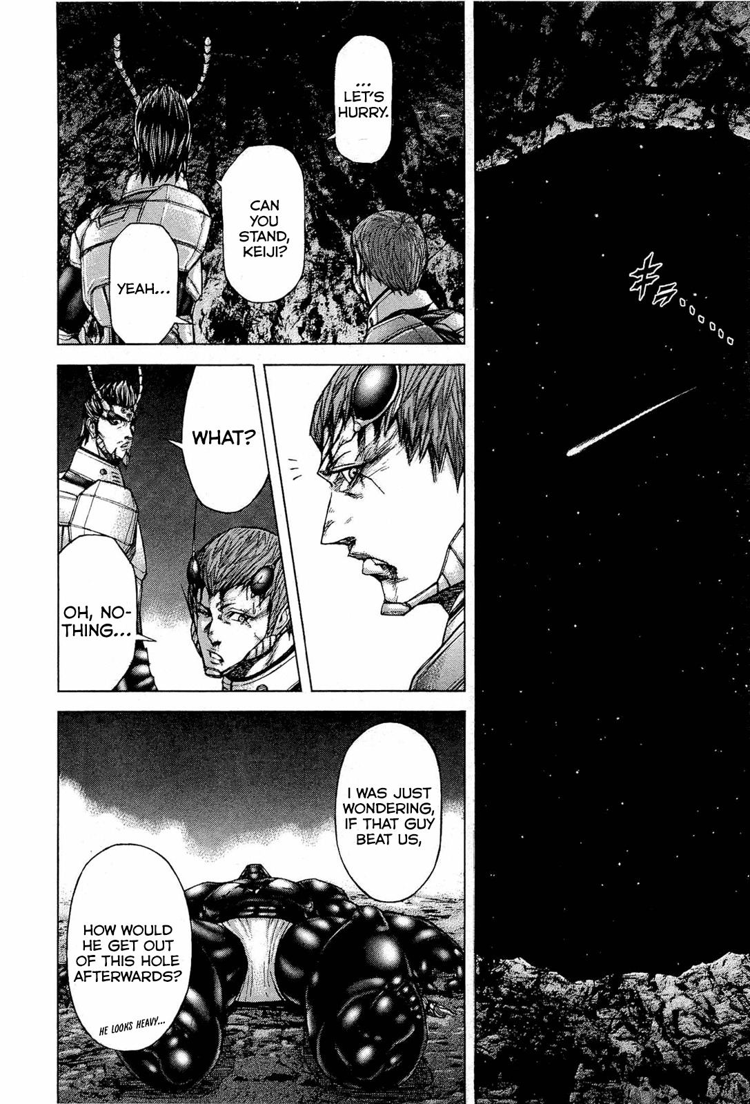 Terra Formars Chapter 46 page 15 - Chapter 46: DRAGON FLAME Fire and Stars