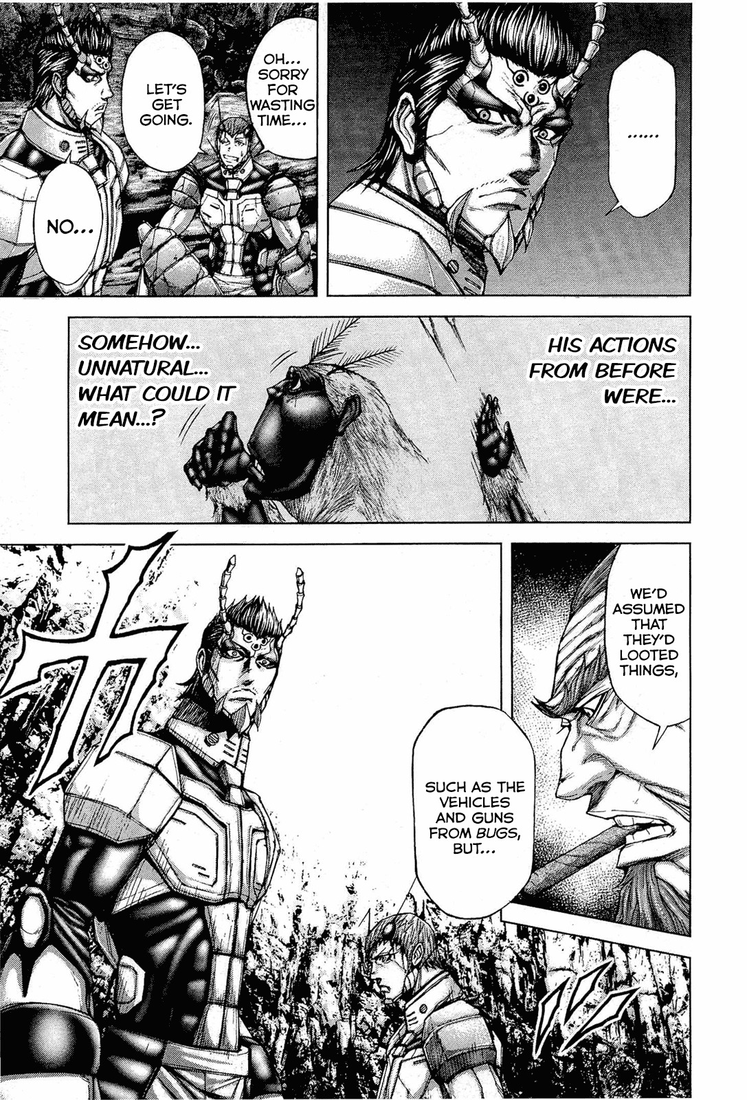 Terra Formars Chapter 46 page 16 - Chapter 46: DRAGON FLAME Fire and Stars