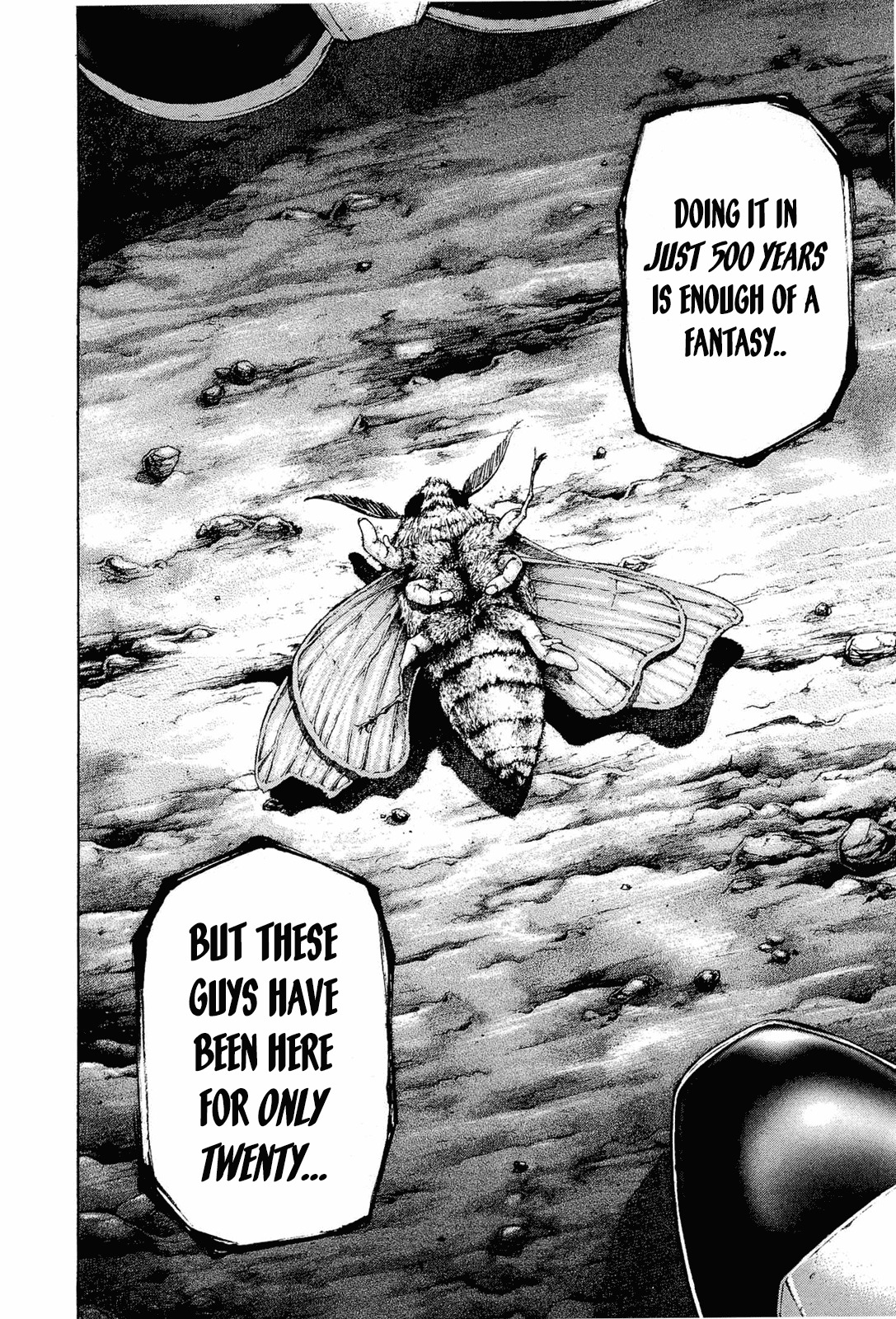 Terra Formars Chapter 46 page 8 - Chapter 46: DRAGON FLAME Fire and Stars
