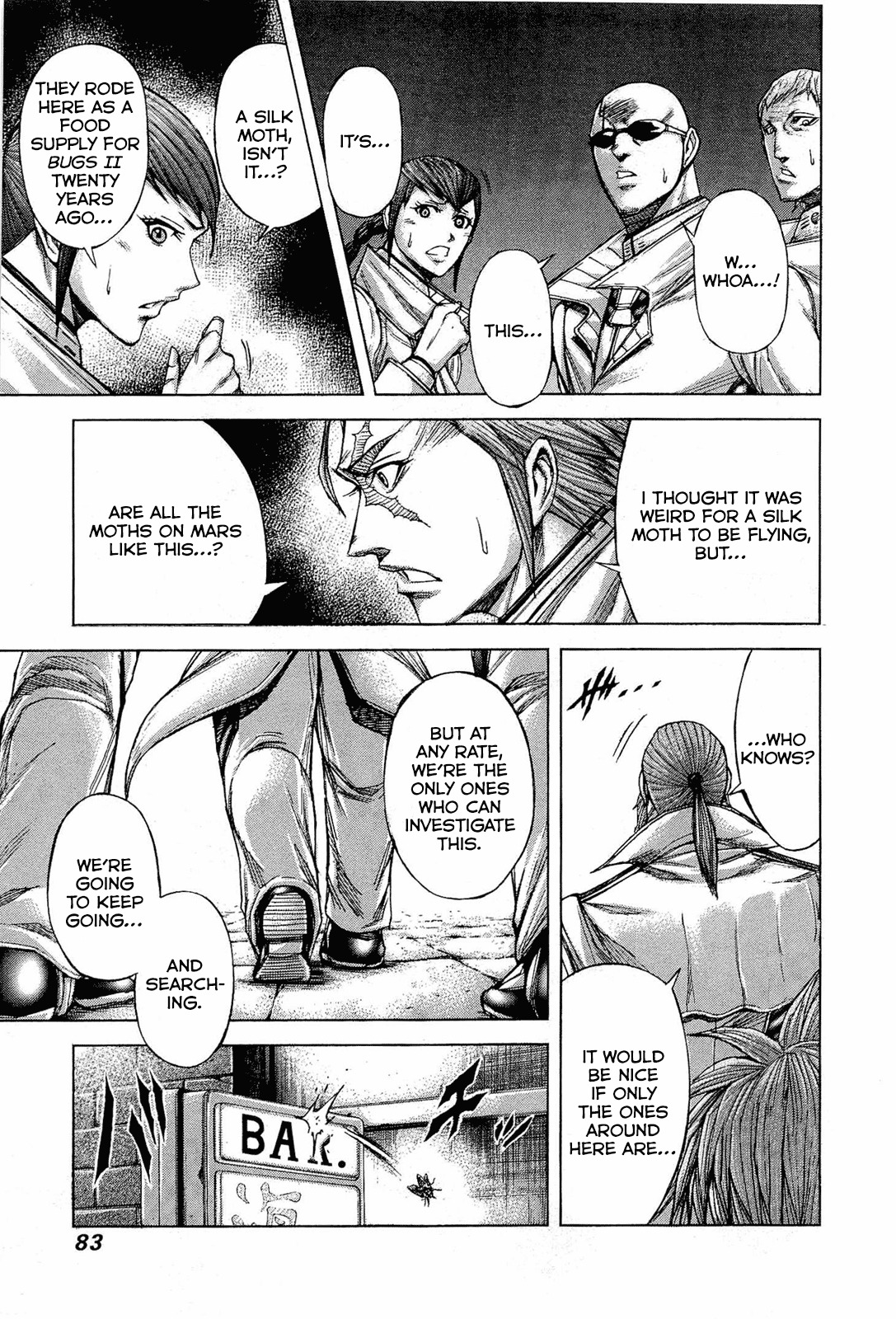 Terra Formars Chapter 46 page 9 - Chapter 46: DRAGON FLAME Fire and Stars
