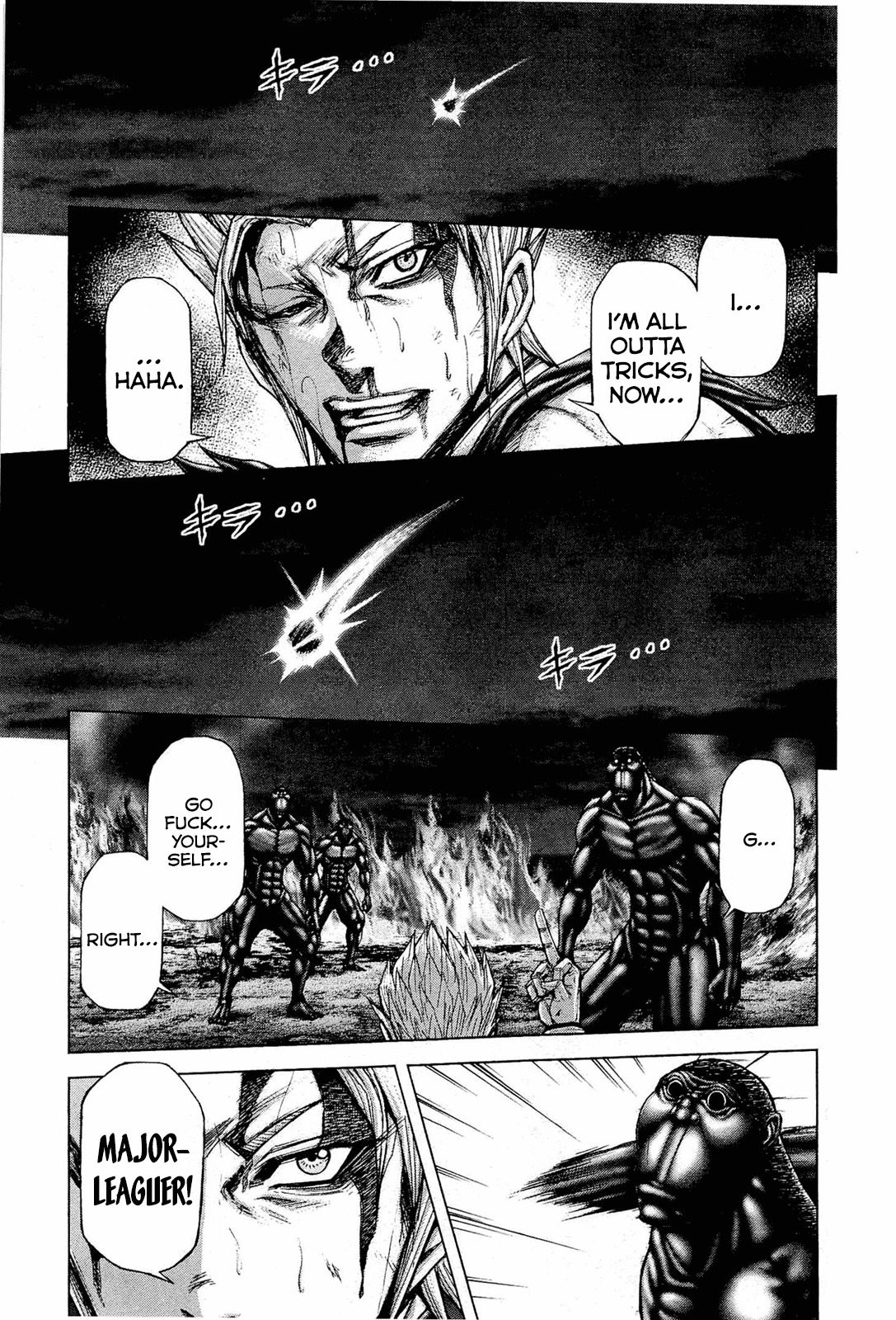 Terra Formars Chapter 47 page 14 - Chapter 47: SHOOTING STAR Trajectory and Recklessness