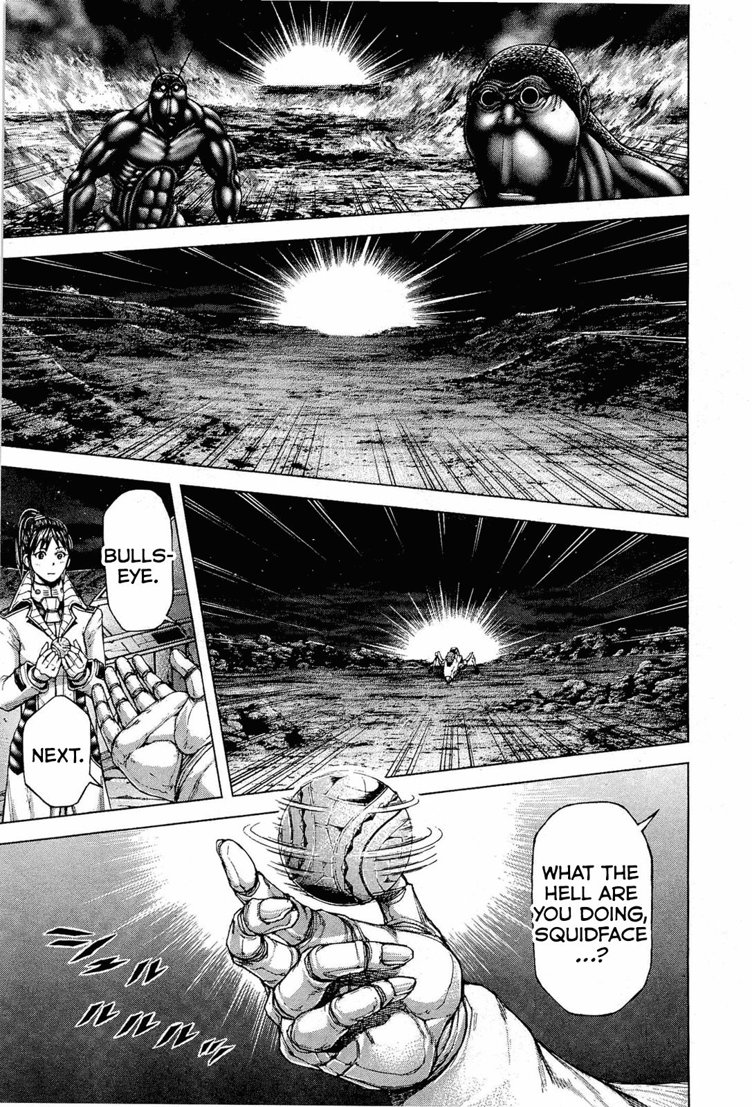 Terra Formars Chapter 47 page 16 - Chapter 47: SHOOTING STAR Trajectory and Recklessness