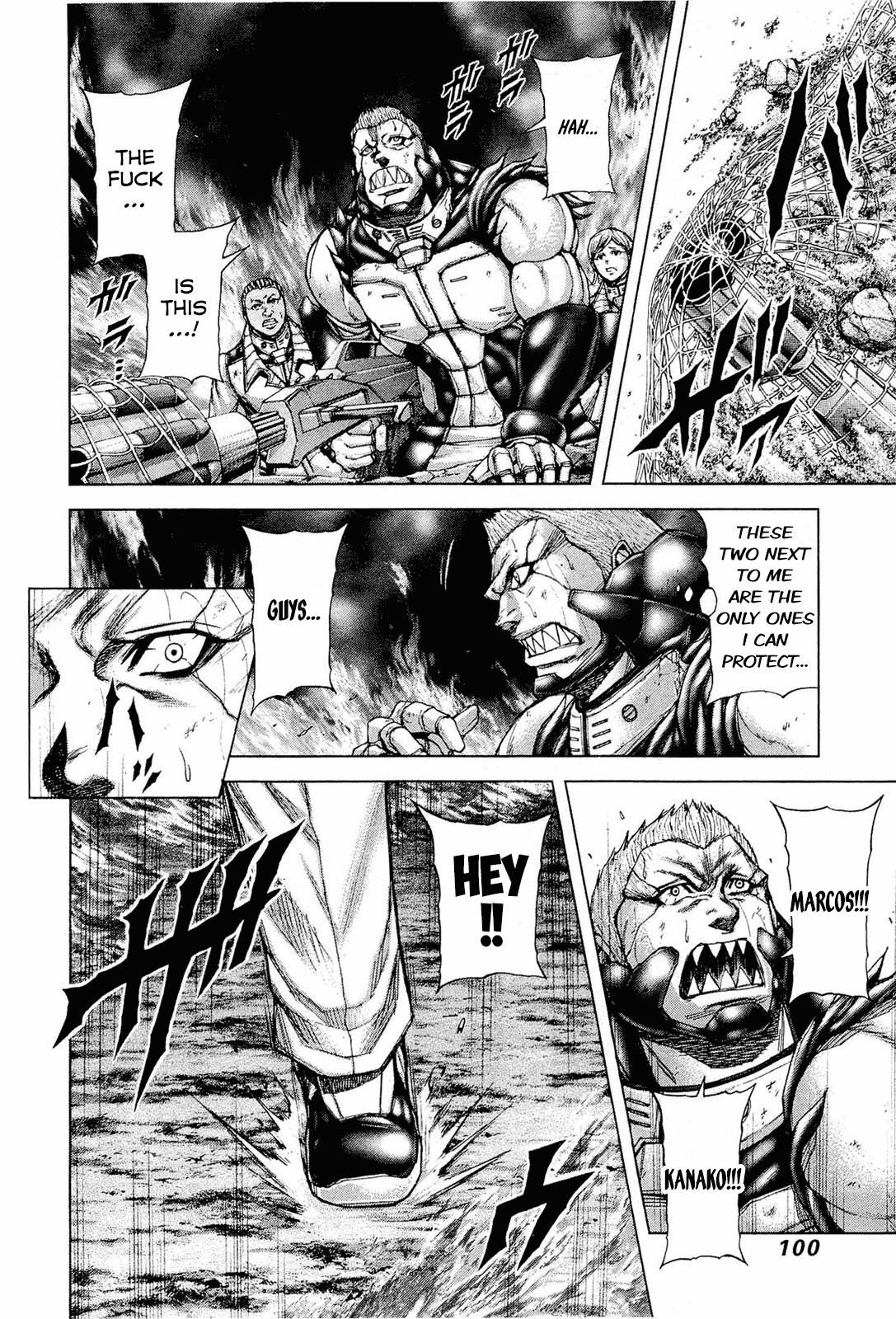 Terra Formars Chapter 47 page 6 - Chapter 47: SHOOTING STAR Trajectory and Recklessness