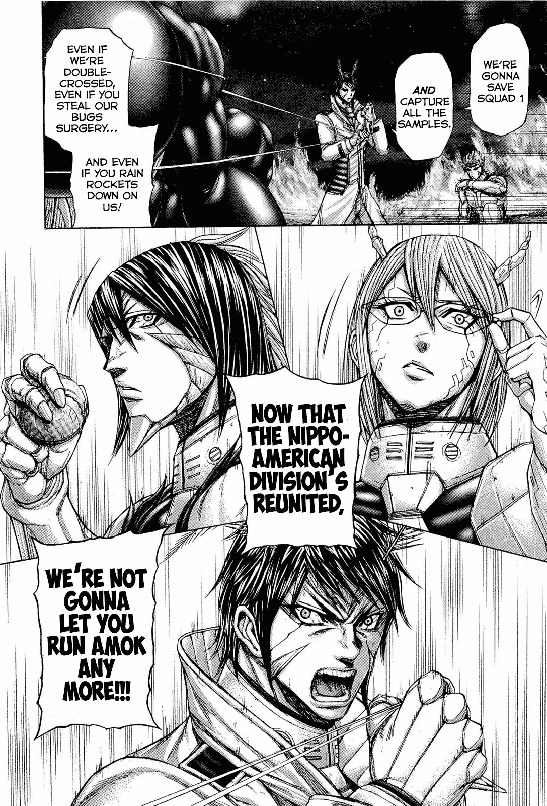 Terra Formars Chapter 48 page 16 - Chapter 48: PITCHERS The Opposition