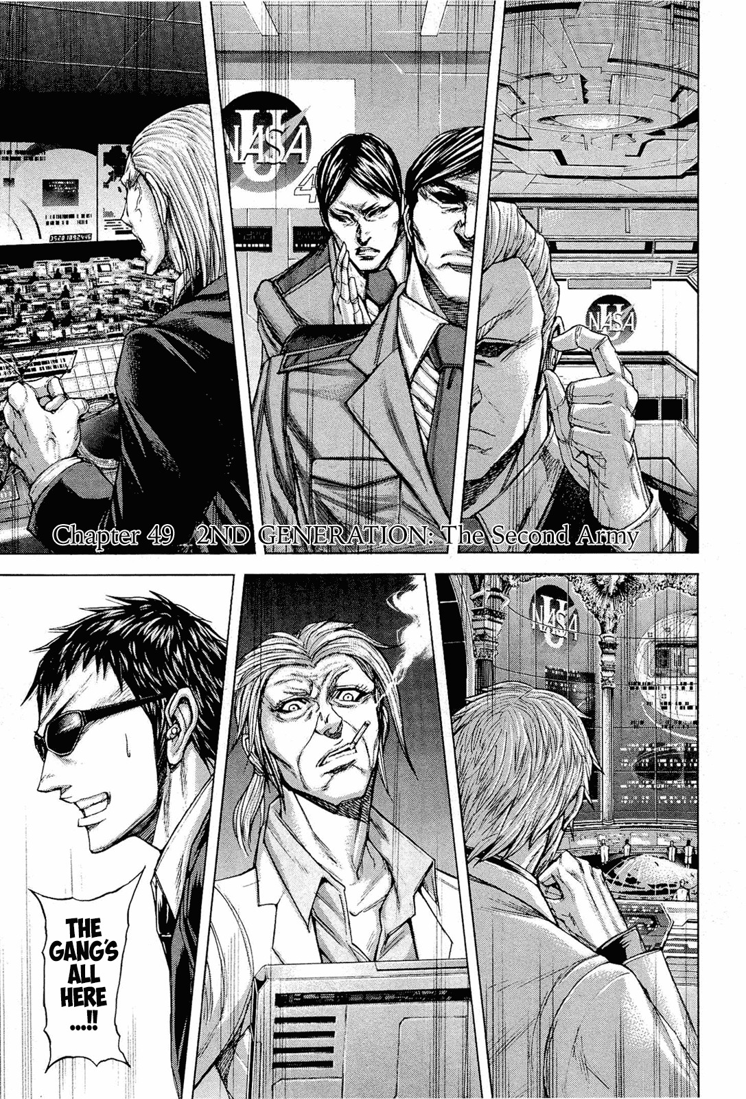 Terra Formars Chapter 48 page 17 - Chapter 48: PITCHERS The Opposition