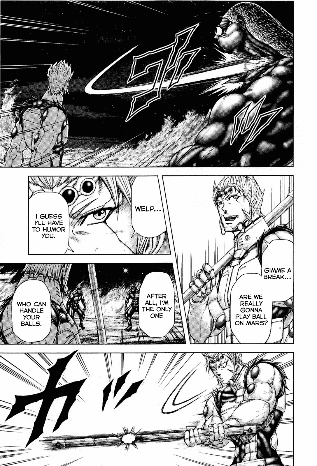 Terra Formars Chapter 48 page 9 - Chapter 48: PITCHERS The Opposition