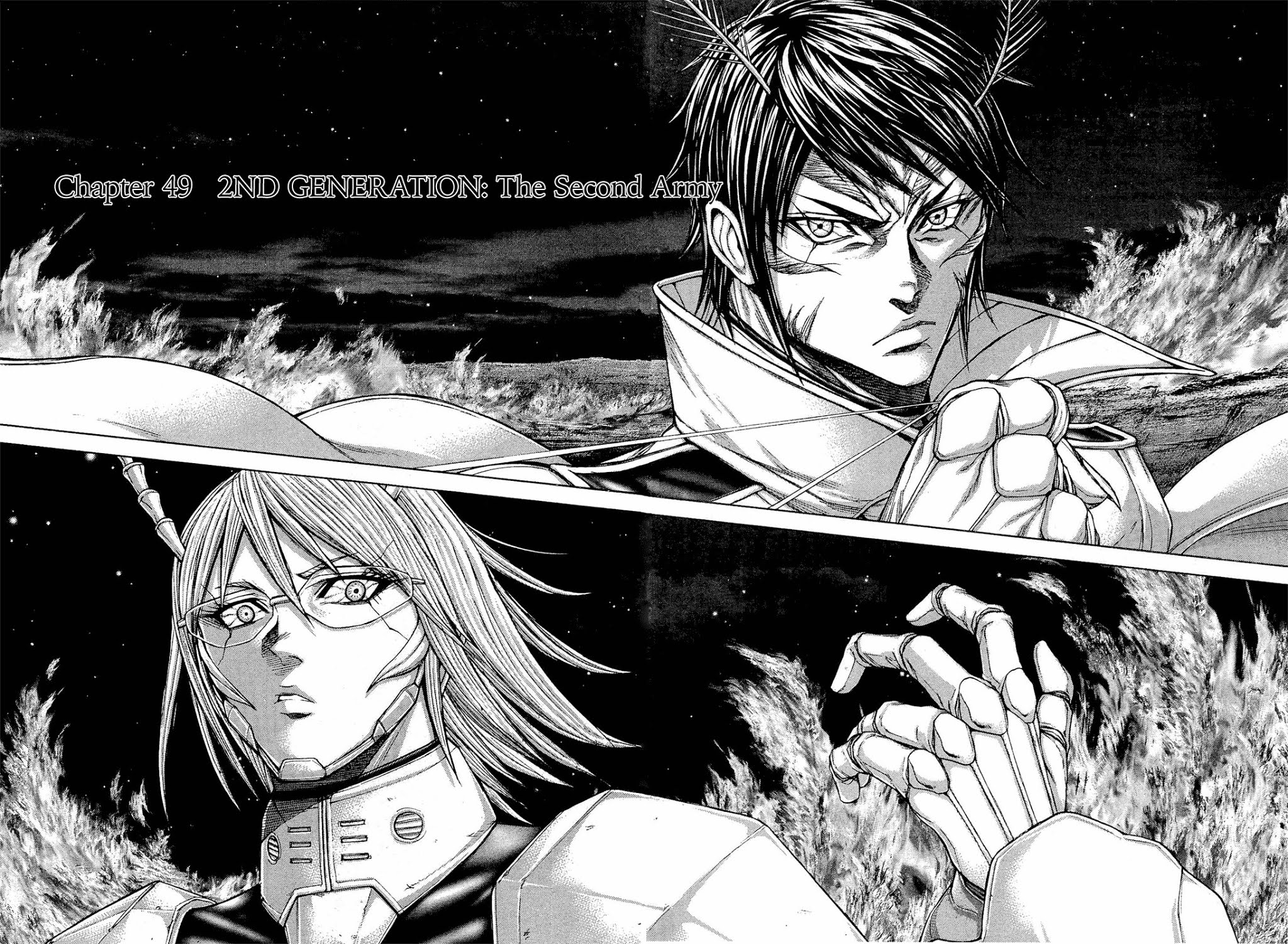 Terra Formars Chapter 49 page 1 - Chapter 49: 2ND GENERATION The Second Army