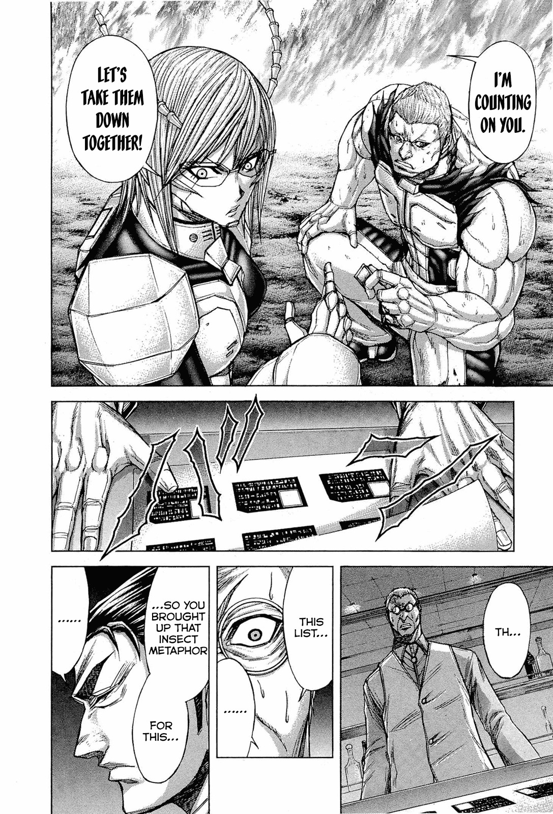 Terra Formars Chapter 49 page 14 - Chapter 49: 2ND GENERATION The Second Army