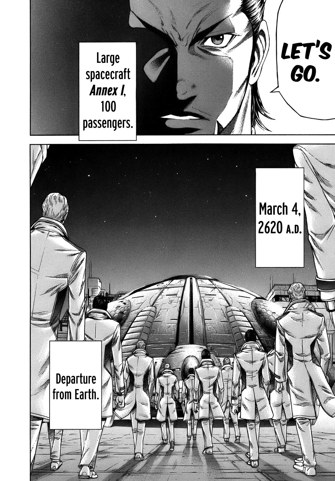 Terra Formars Chapter 5 page 17 - Chapter 5: WILL Will and Dying Will