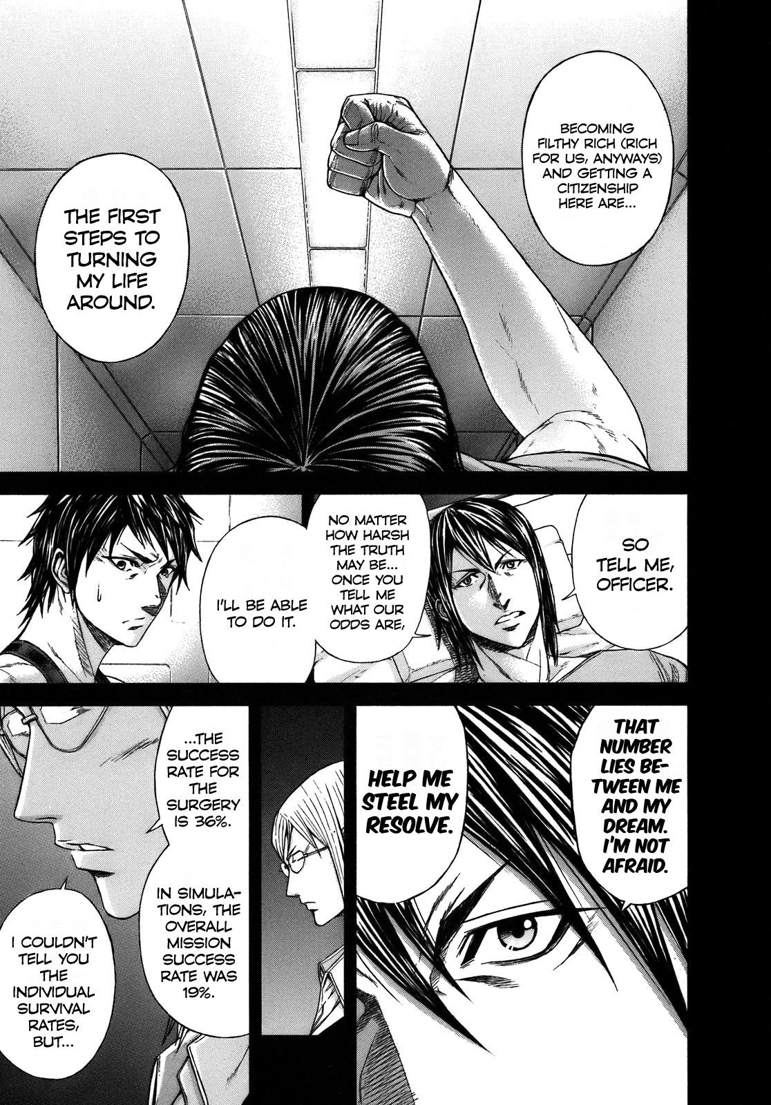 Terra Formars Chapter 5 page 3 - Chapter 5: WILL Will and Dying Will
