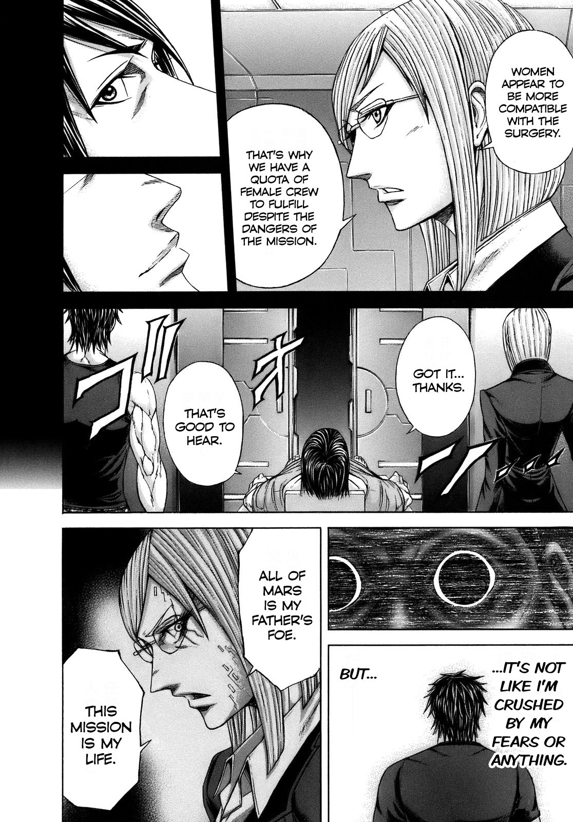 Terra Formars Chapter 5 page 4 - Chapter 5: WILL Will and Dying Will