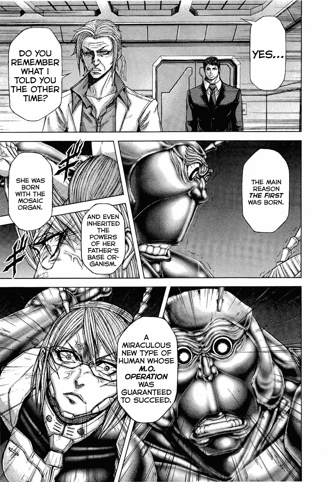 Terra Formars Chapter 50 page 13 - Chapter 50: EVOLUTION CRISIS