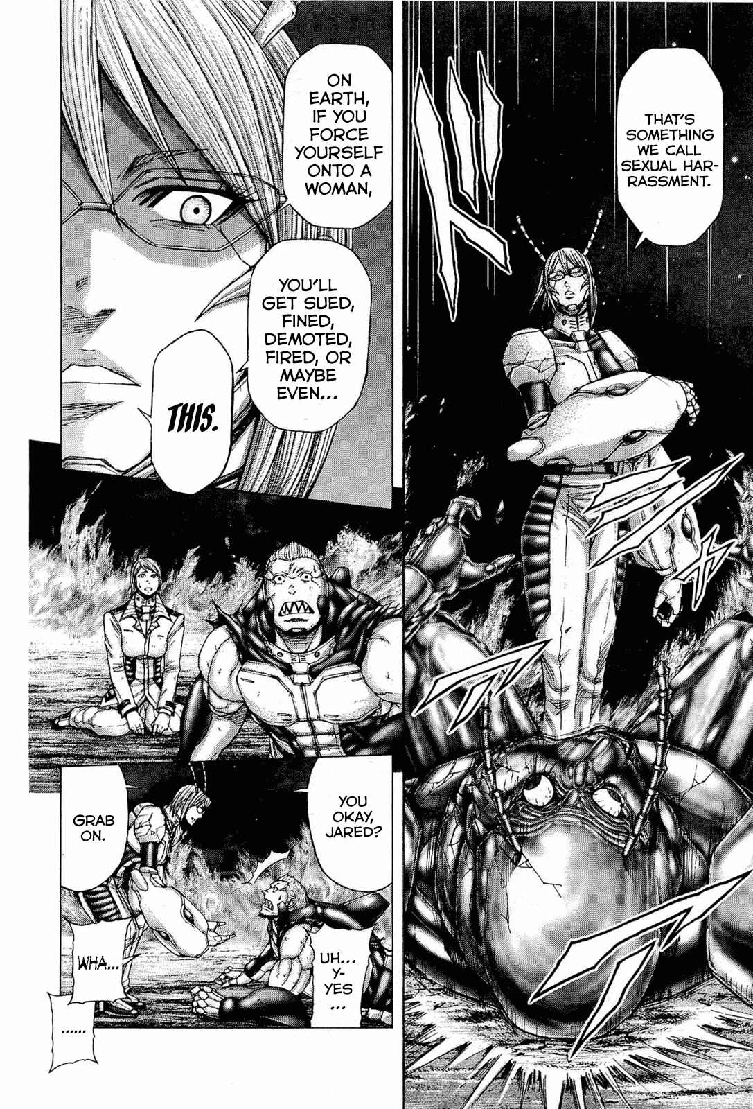 Terra Formars Chapter 50 page 16 - Chapter 50: EVOLUTION CRISIS