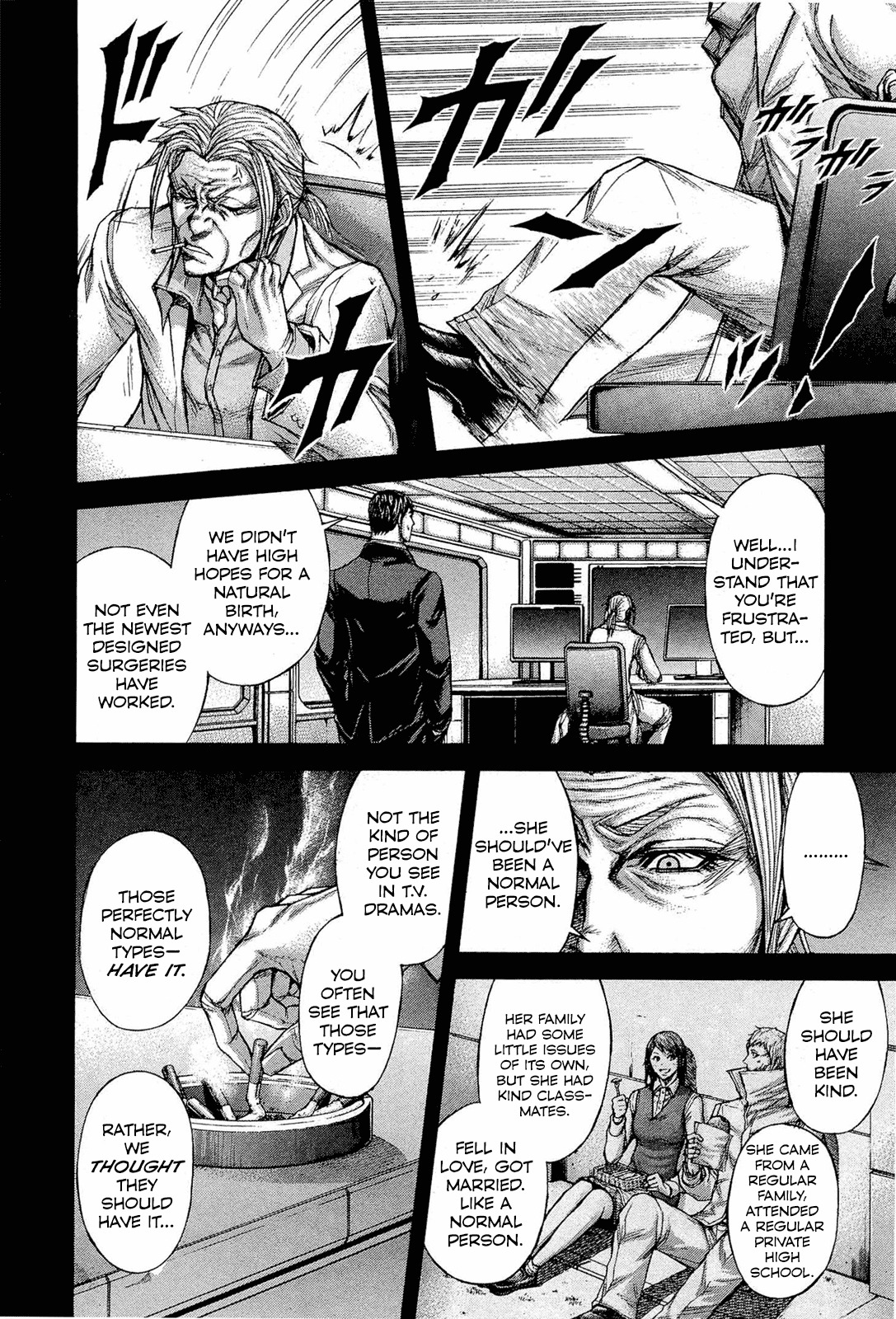 Terra Formars Chapter 50 page 4 - Chapter 50: EVOLUTION CRISIS