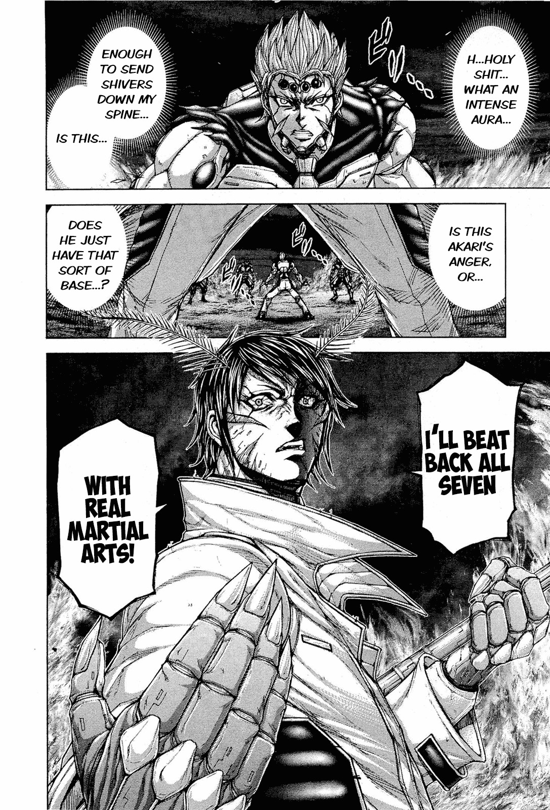 Terra Formars Chapter 51 page 14 - Chapter 51: UNNATURAL BORN FIGHTER Artificial Warrior