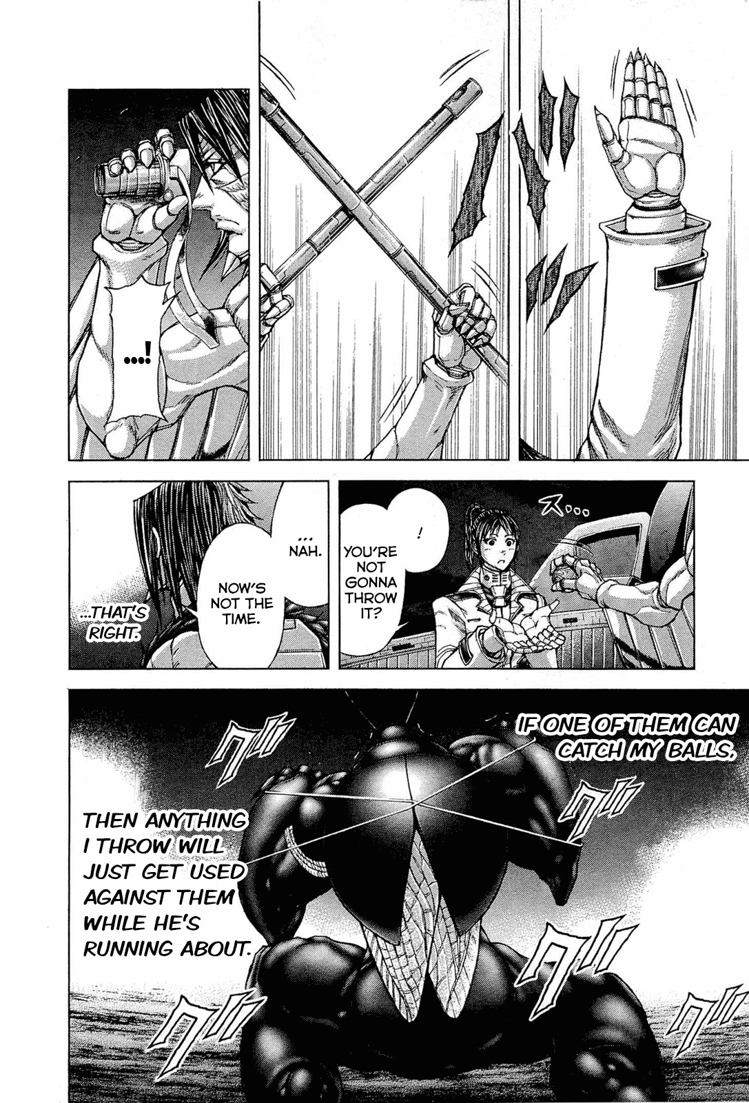 Terra Formars Chapter 51 page 2 - Chapter 51: UNNATURAL BORN FIGHTER Artificial Warrior