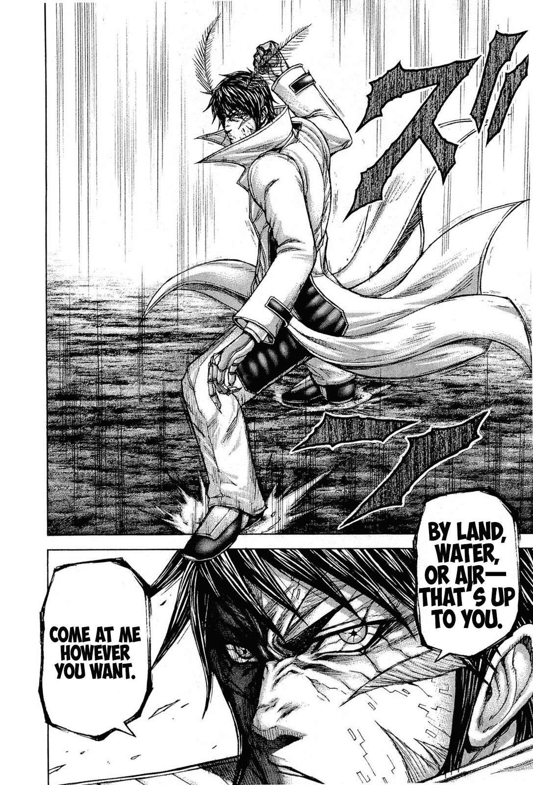 Terra Formars Chapter 51 page 4 - Chapter 51: UNNATURAL BORN FIGHTER Artificial Warrior