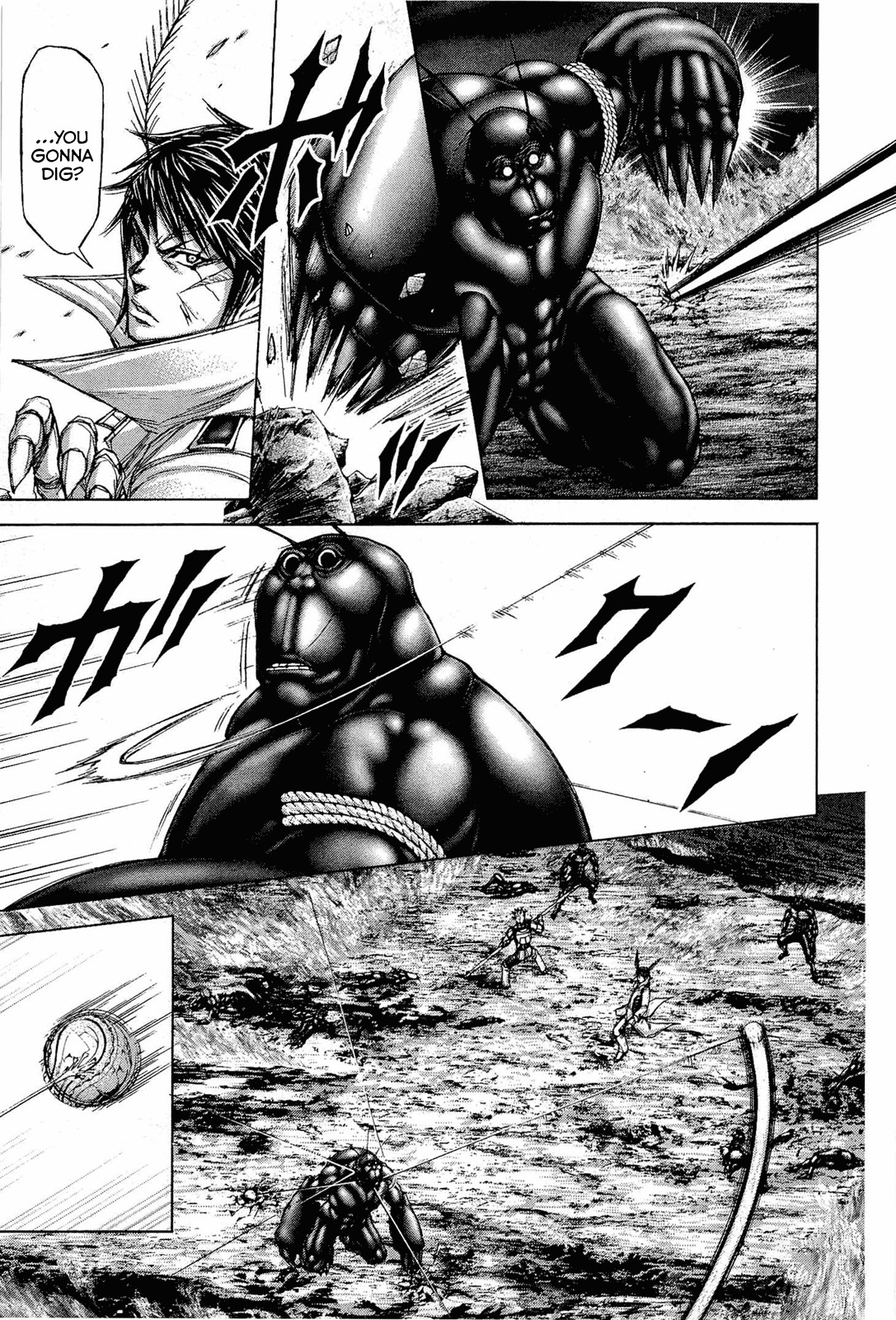 Terra Formars Chapter 51 page 7 - Chapter 51: UNNATURAL BORN FIGHTER Artificial Warrior