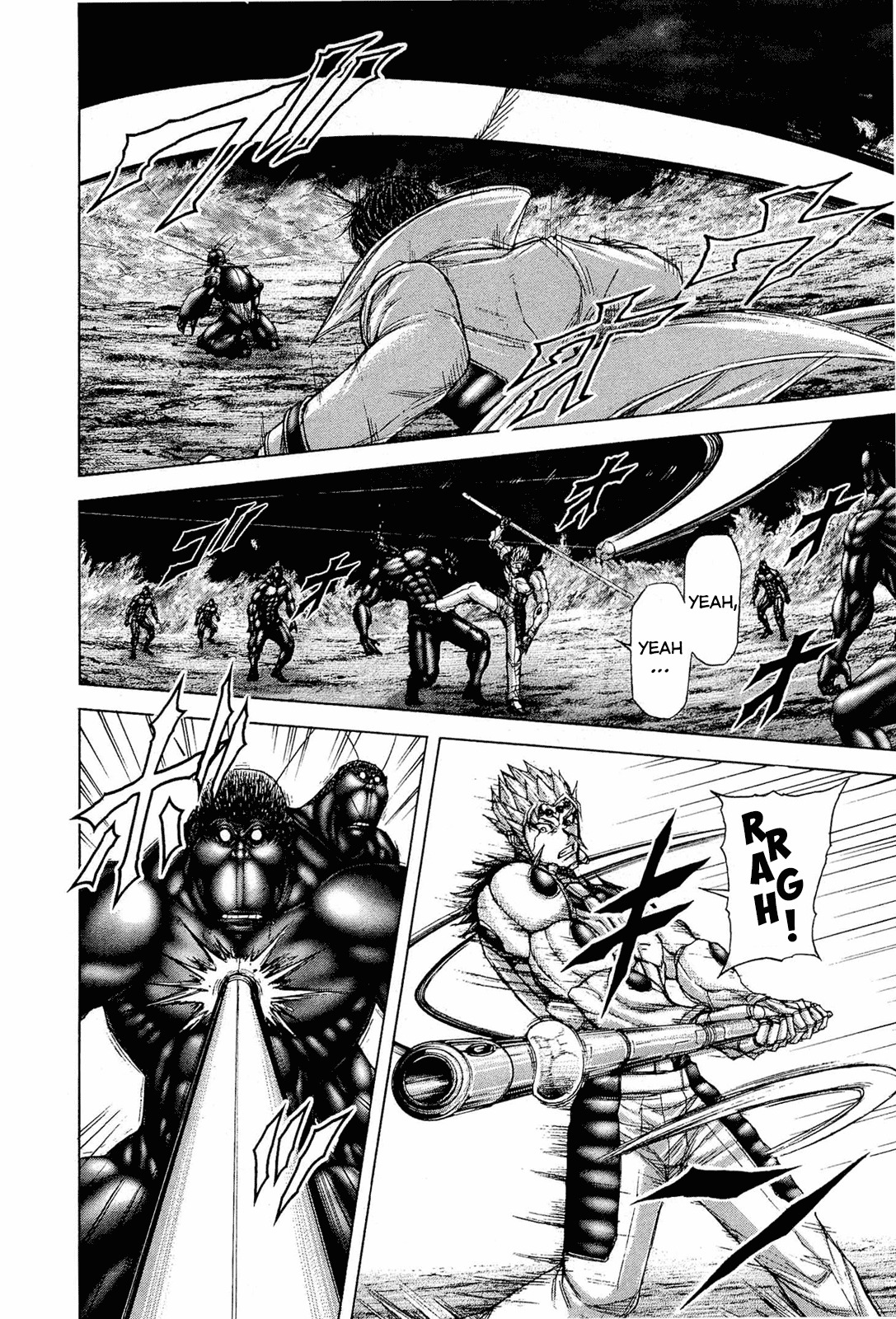 Terra Formars Chapter 51 page 8 - Chapter 51: UNNATURAL BORN FIGHTER Artificial Warrior