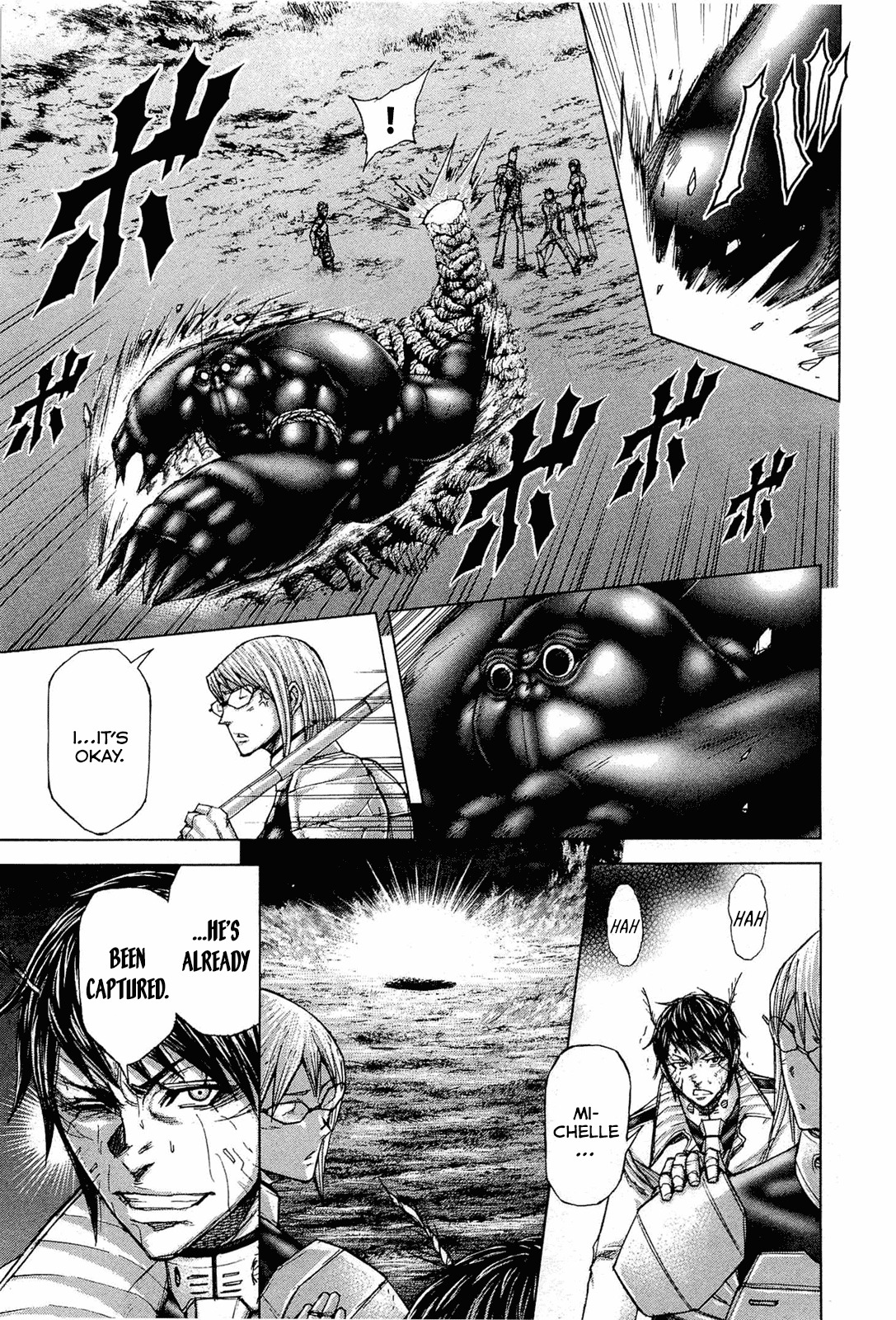 Terra Formars Chapter 52 page 11 - Chapter 52: JAGUARS Wild Beast