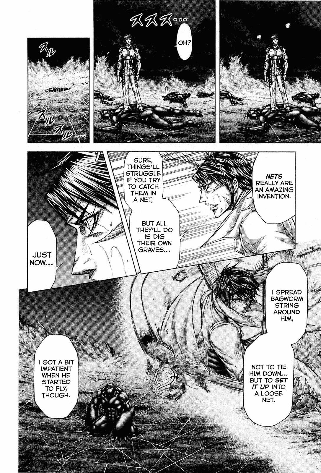 Terra Formars Chapter 52 page 12 - Chapter 52: JAGUARS Wild Beast