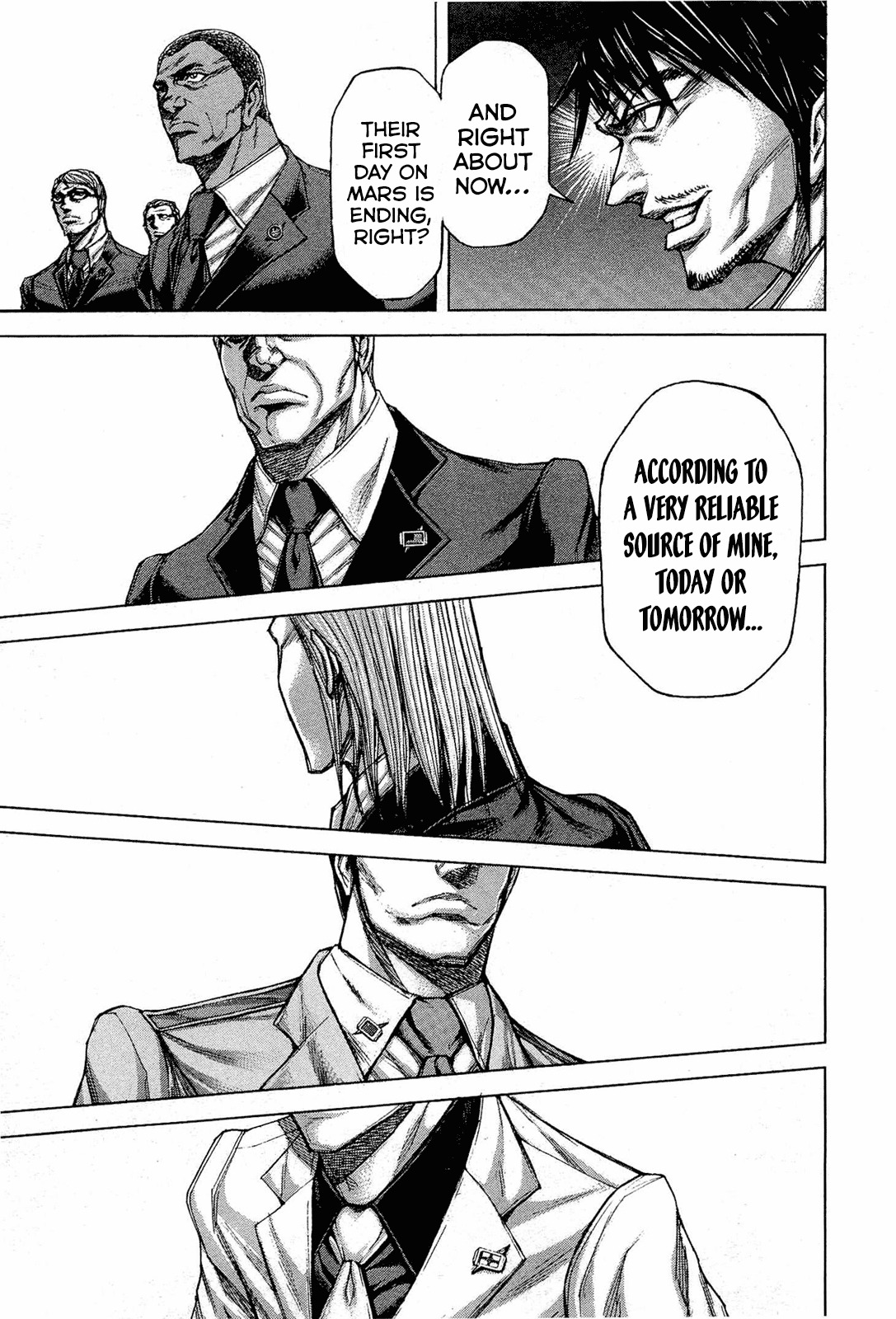 Terra Formars Chapter 52 page 17 - Chapter 52: JAGUARS Wild Beast