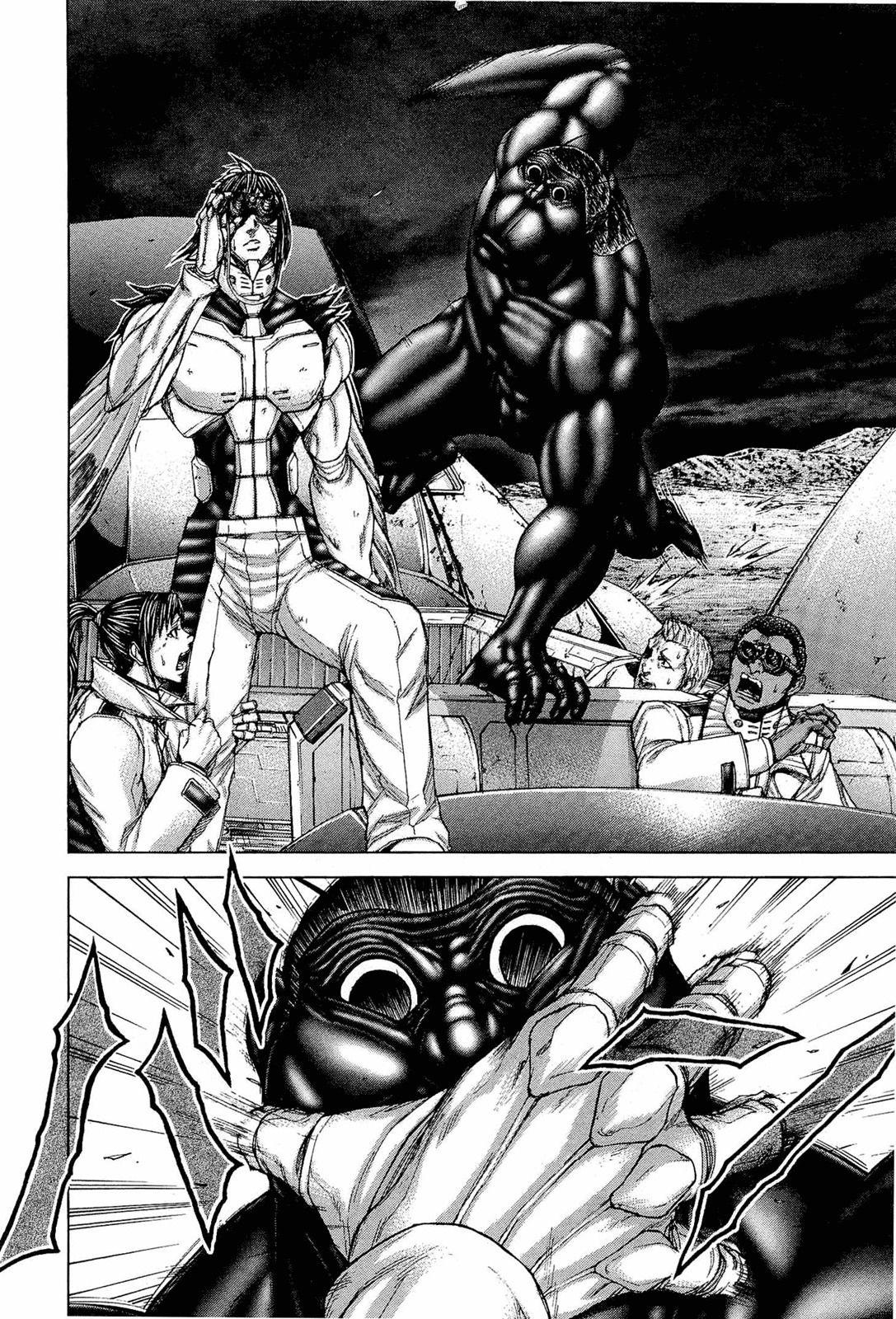 Terra Formars Chapter 52 page 2 - Chapter 52: JAGUARS Wild Beast