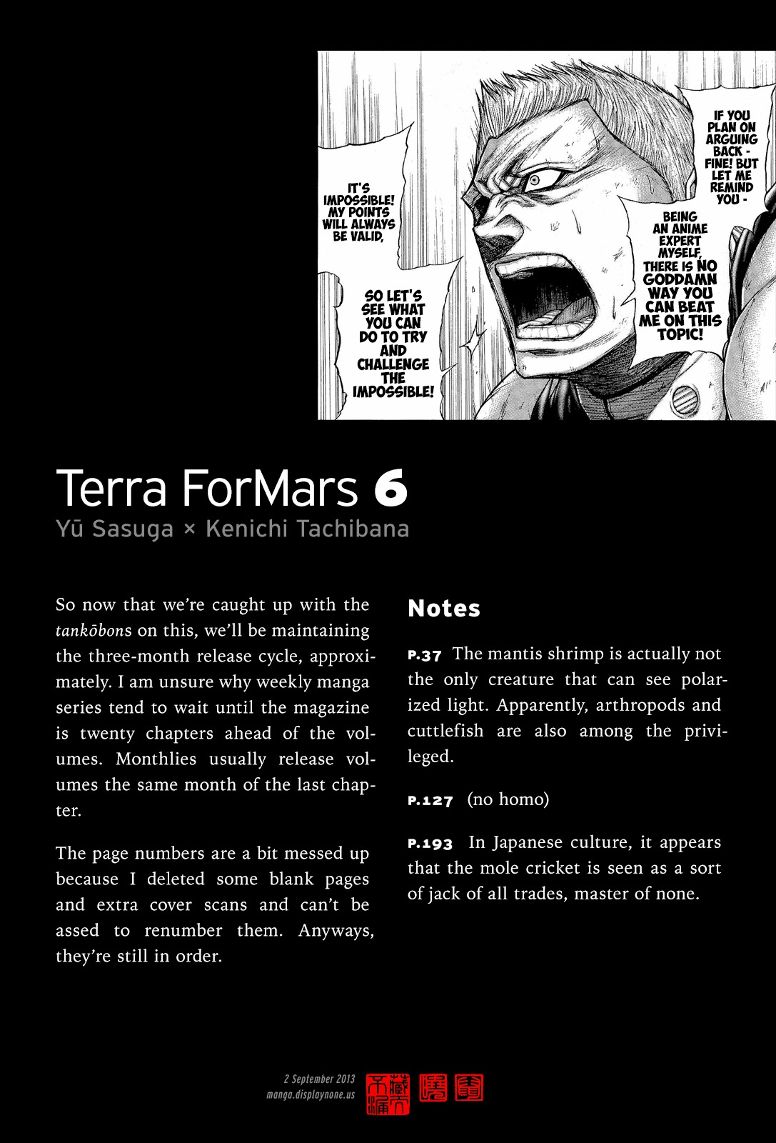 Terra Formars Chapter 52 page 21 - Chapter 52: JAGUARS Wild Beast