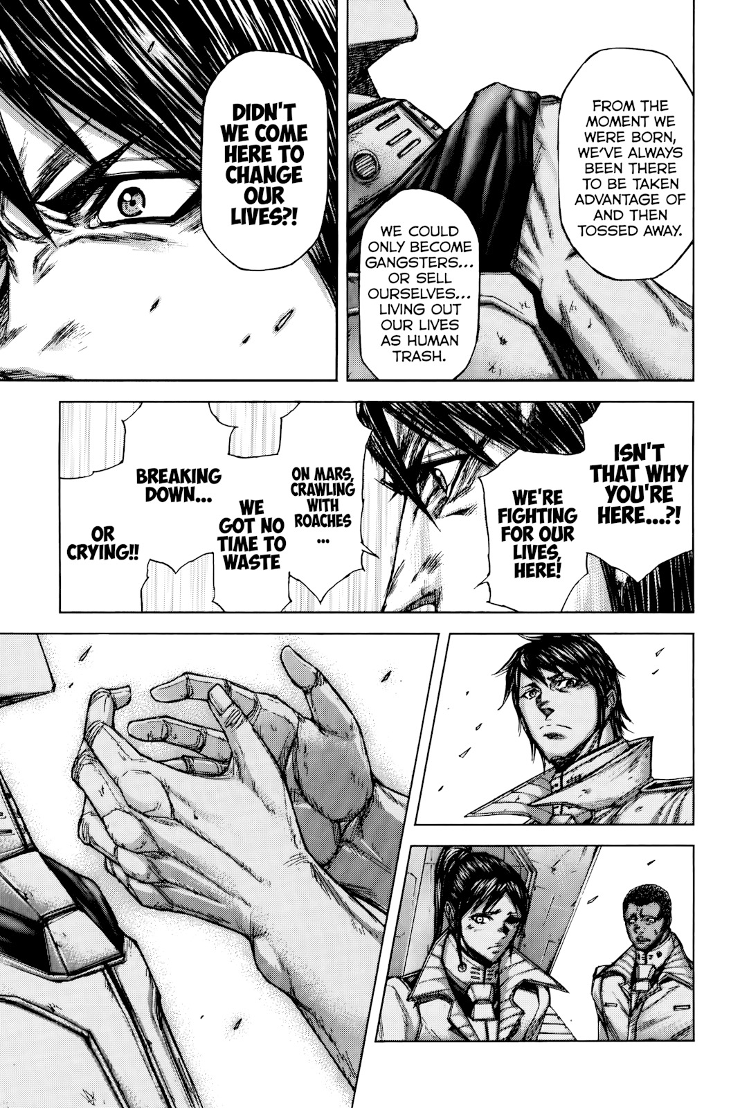 Terra Formars Chapter 53 page 13 - Chapter 53: MASTER Men