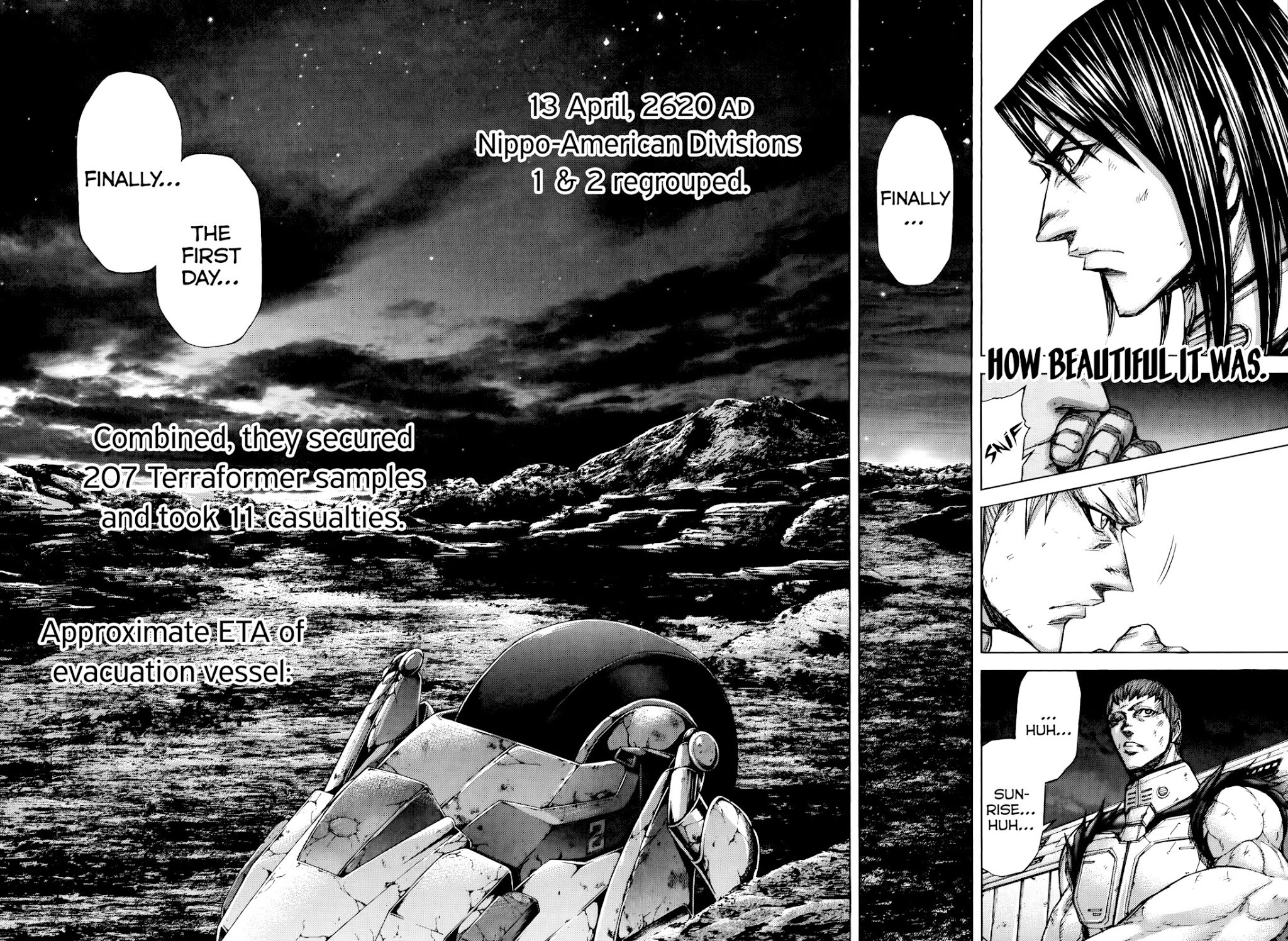 Terra Formars Chapter 53 page 16 - Chapter 53: MASTER Men