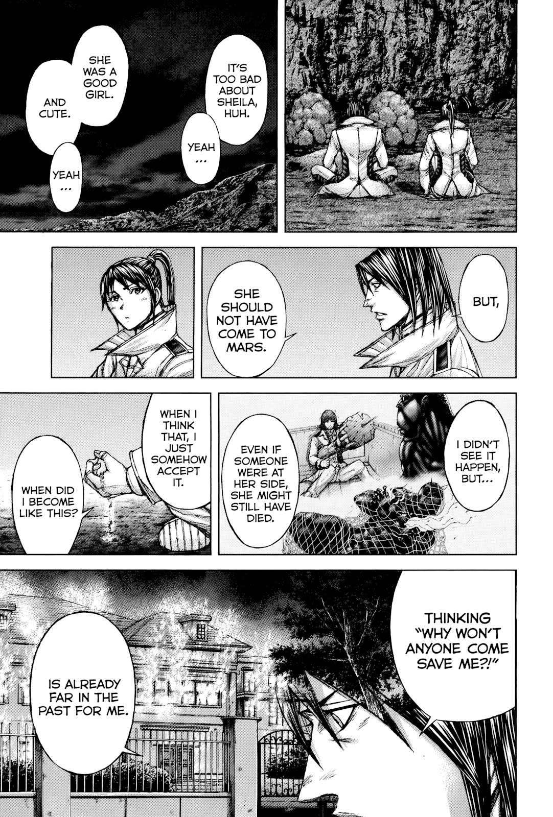 Terra Formars Chapter 54 page 11 - Chapter 54: BEAR Scars and Savages