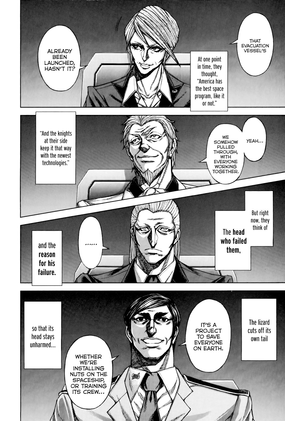 Terra Formars Chapter 54 page 2 - Chapter 54: BEAR Scars and Savages