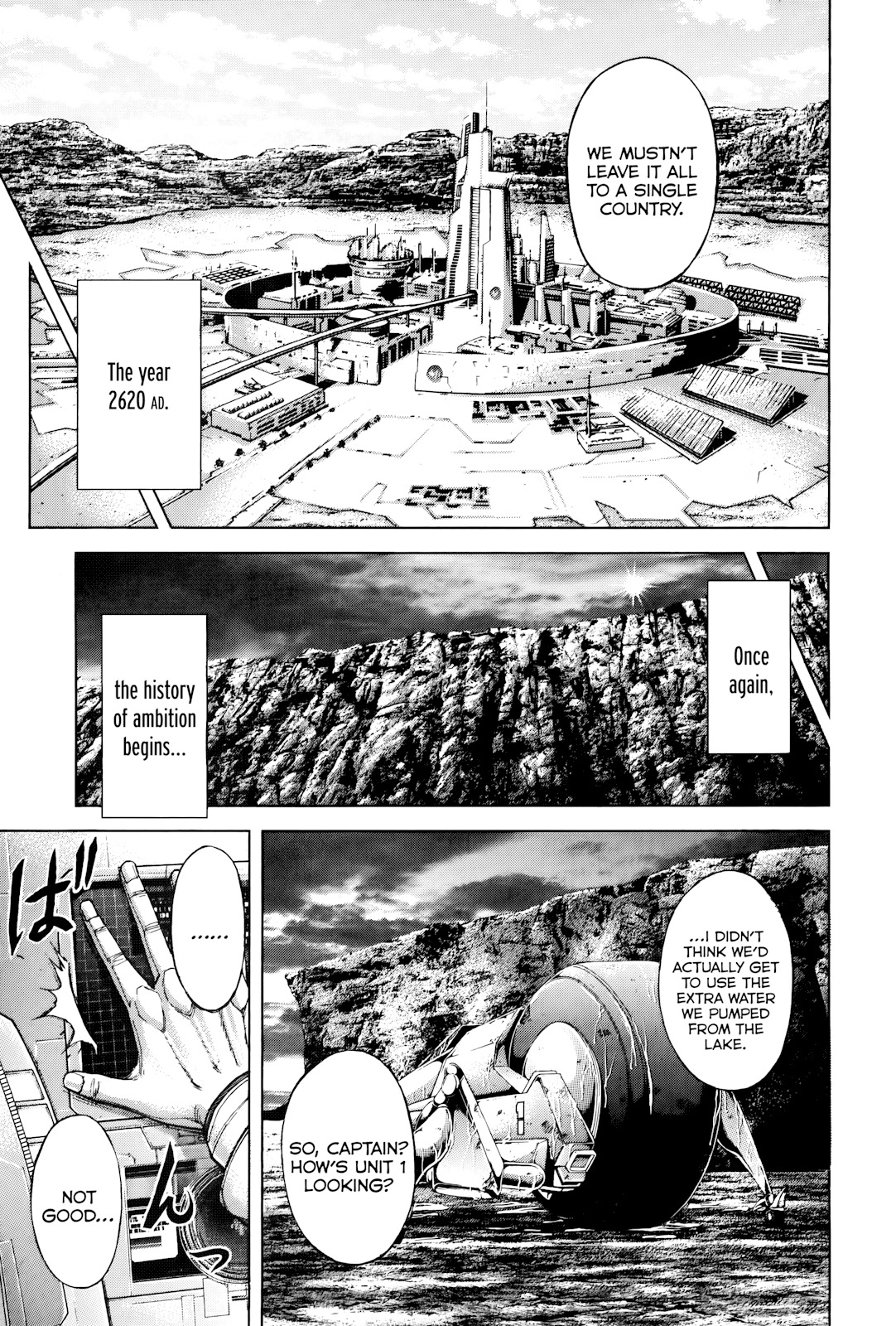 Terra Formars Chapter 54 page 3 - Chapter 54: BEAR Scars and Savages